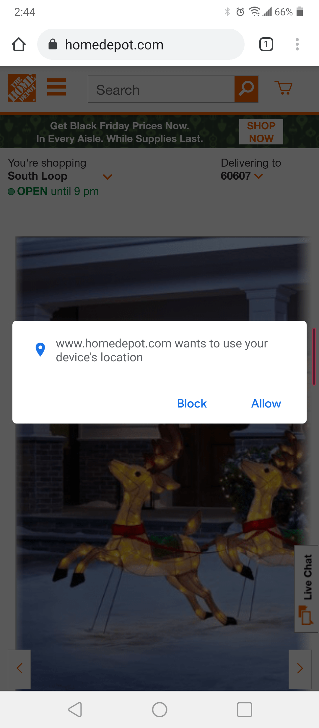 Allow pop up question does not work. How can I get these to work? r/LGV60