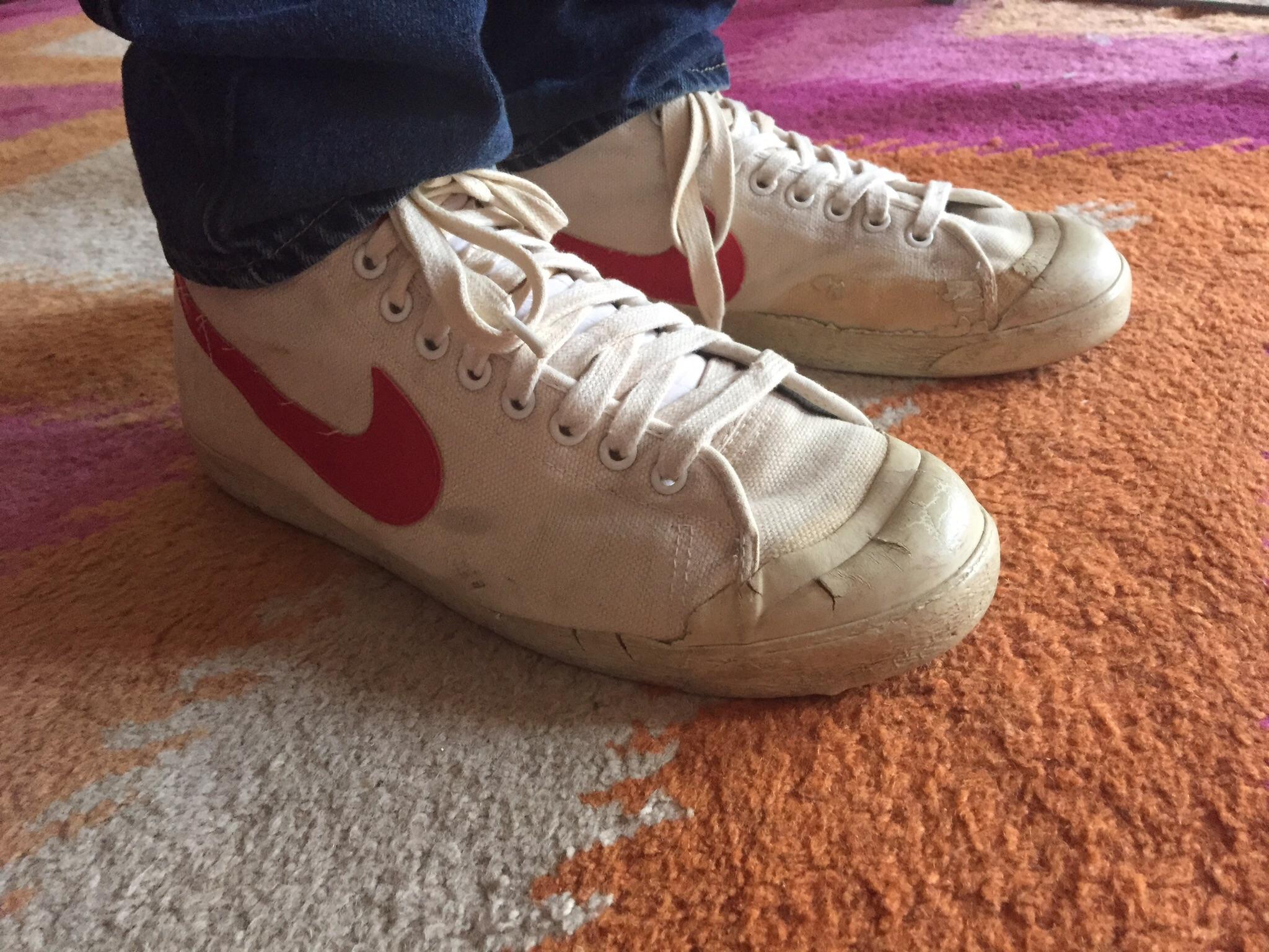 Vintage Nike shoes I got from goodwill. Probably won't be wearing them