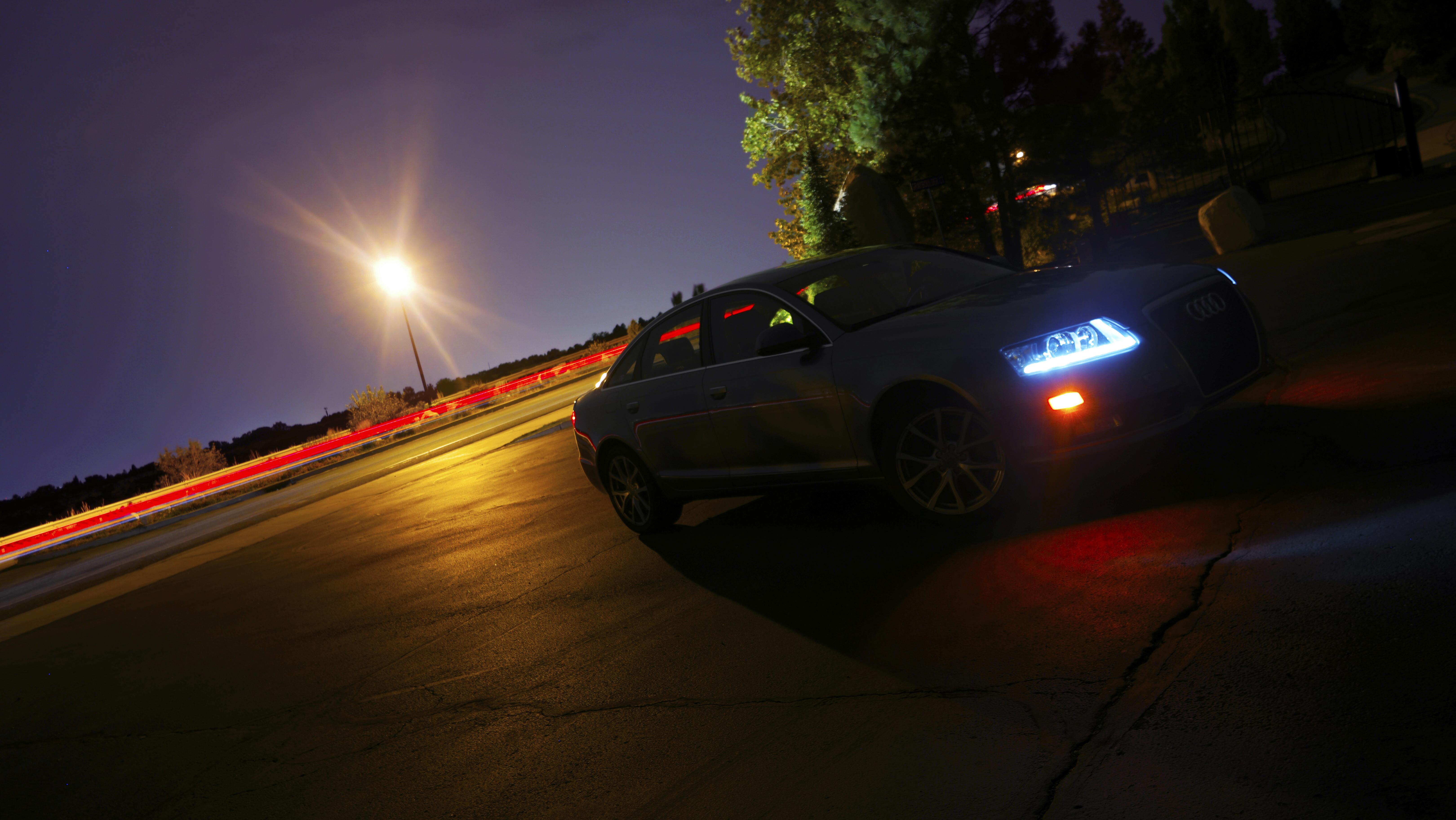 Night lights A6 3.0T Audi