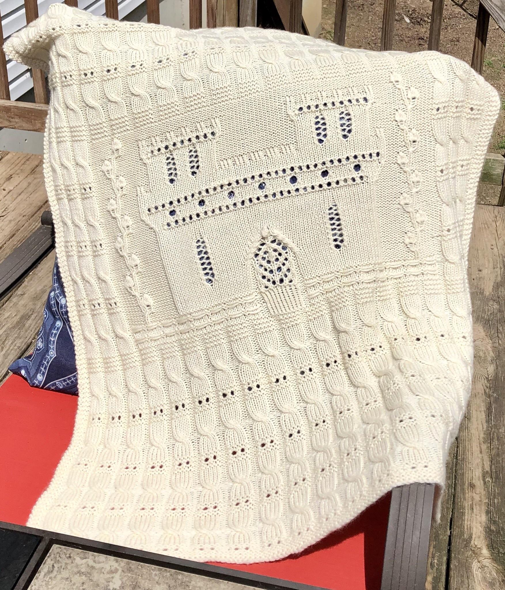 Sleepy Baby’s Castle Blanket r/knitting