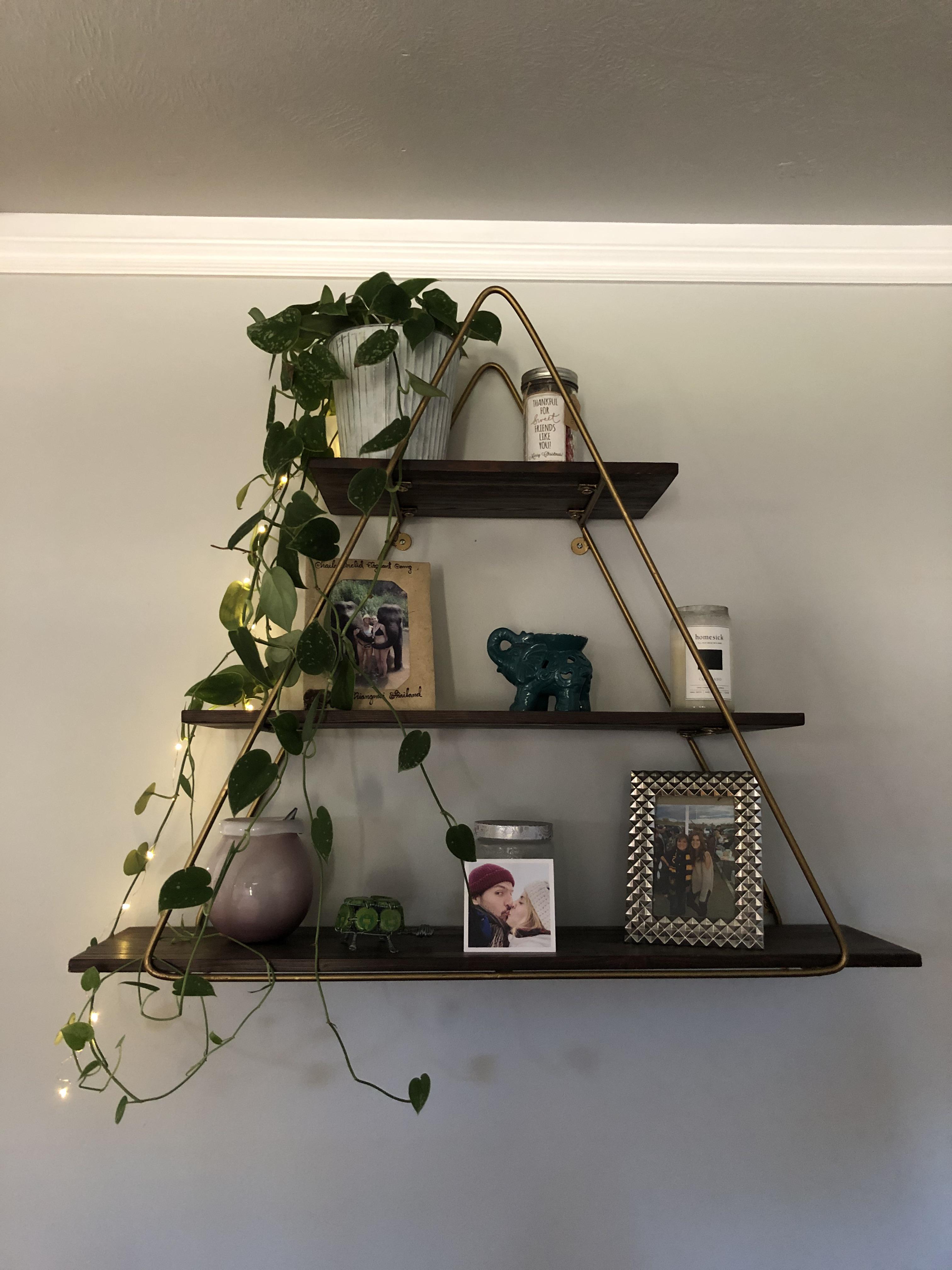 world market shelf i found brand new at the thrift for 15! (originally