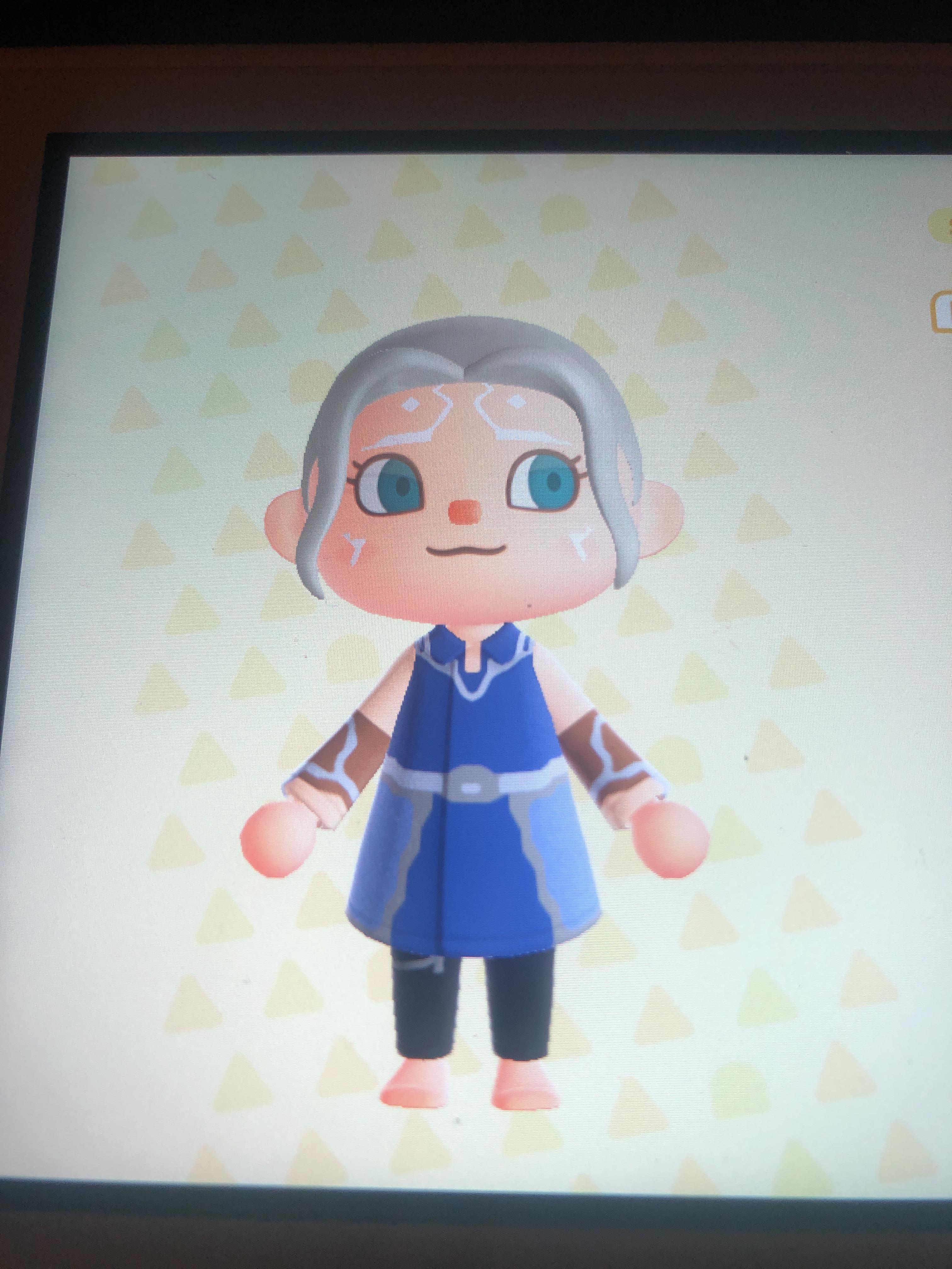 I made ahsokas season seven clothes in animal crossing to cope with today’s episode r/TheCloneWars
