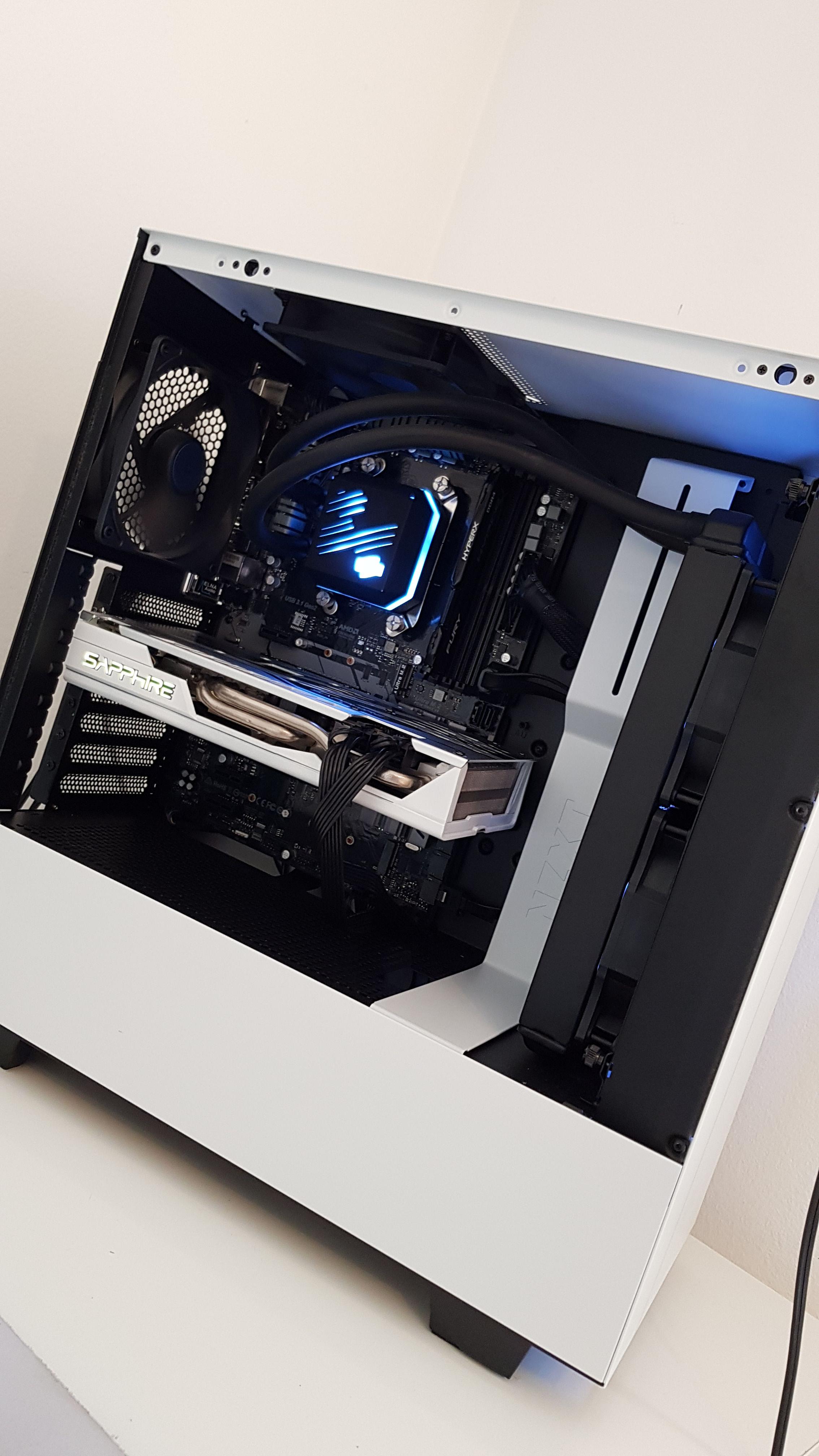 Just spray painted my GPU to match this beauty case color r/NZXT