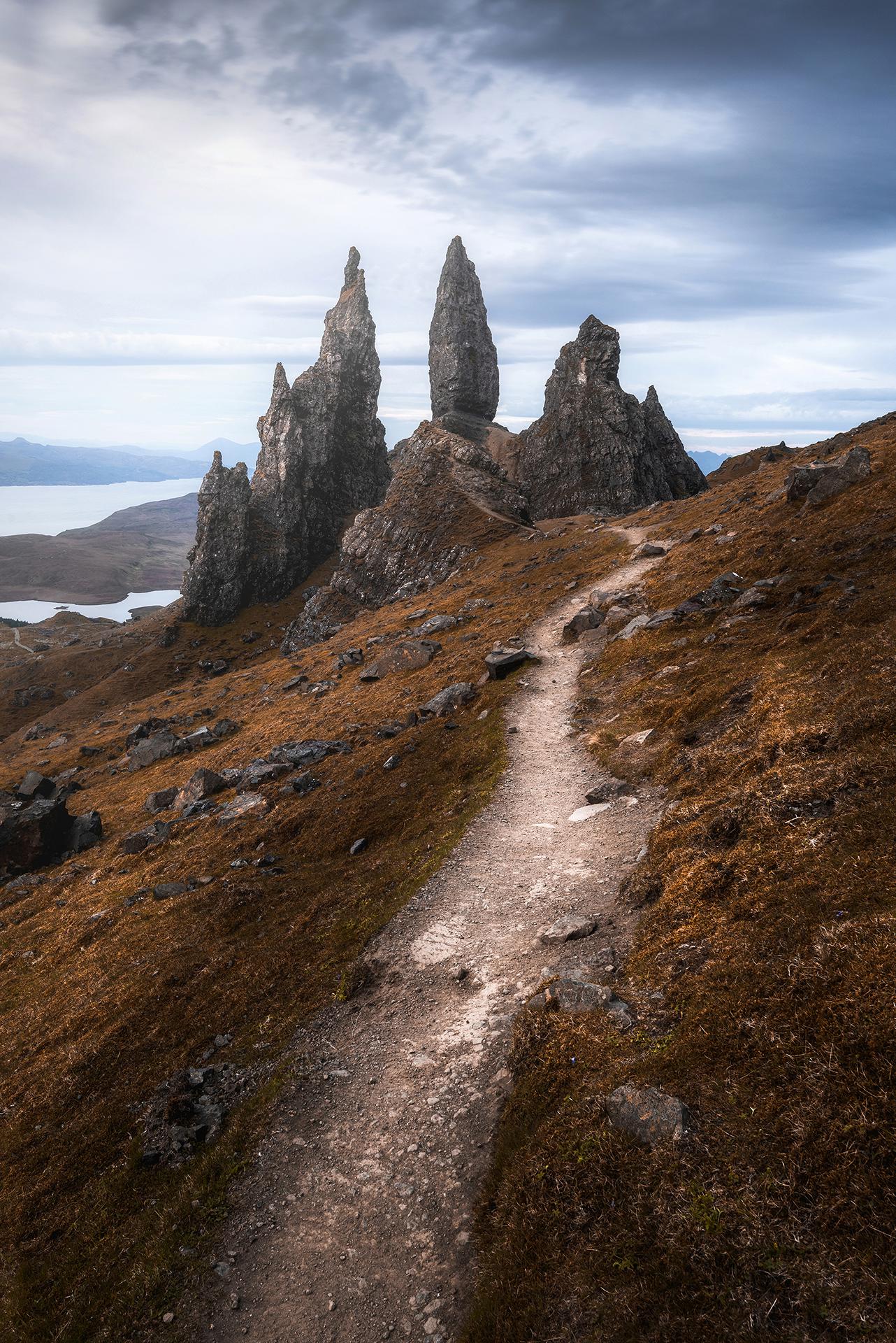 🔥 The cool rock formations at The Old Man of Storr, Scotland