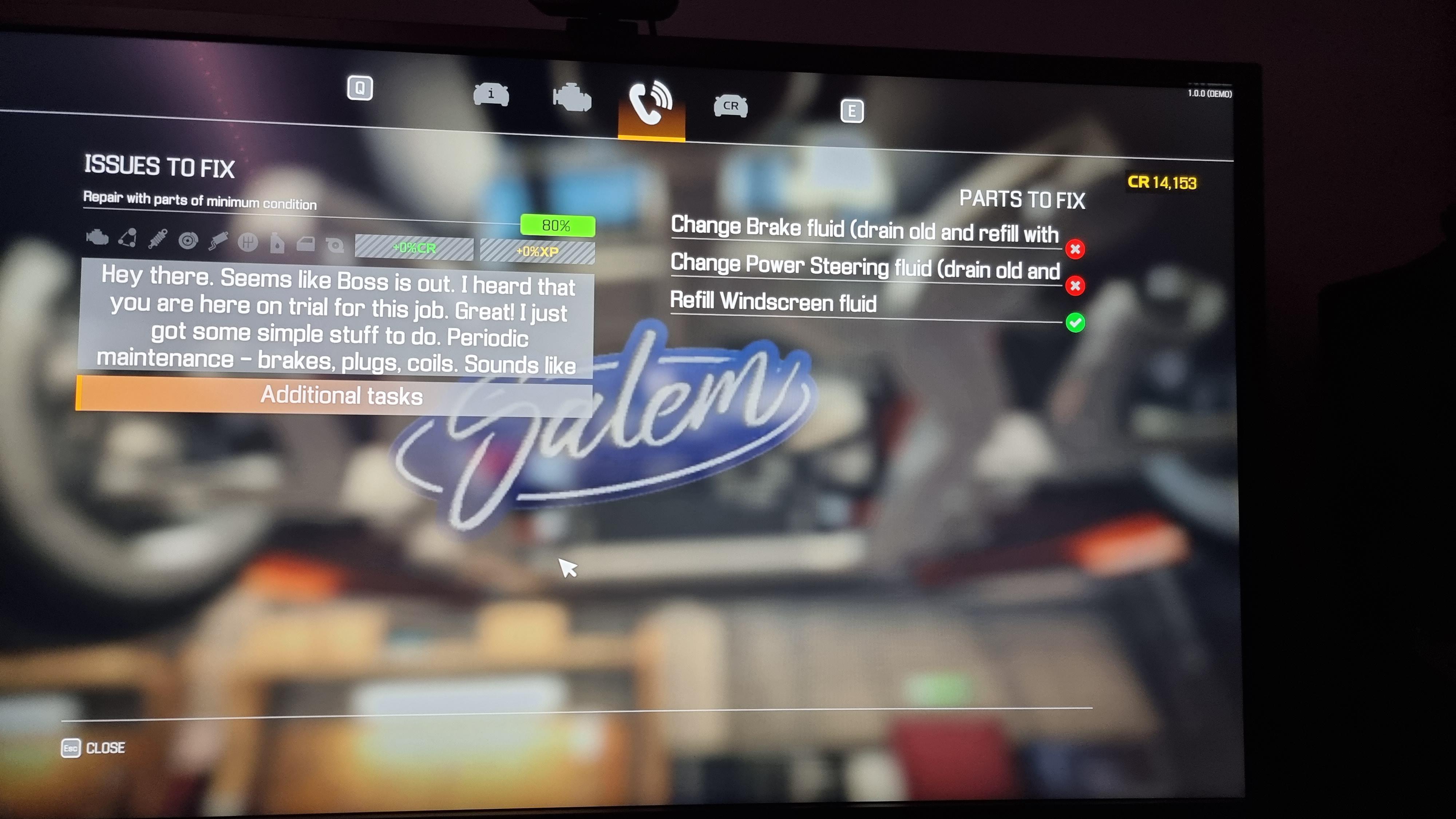 I'm playing cms 2021 demo but does anyone know how to drain the brake