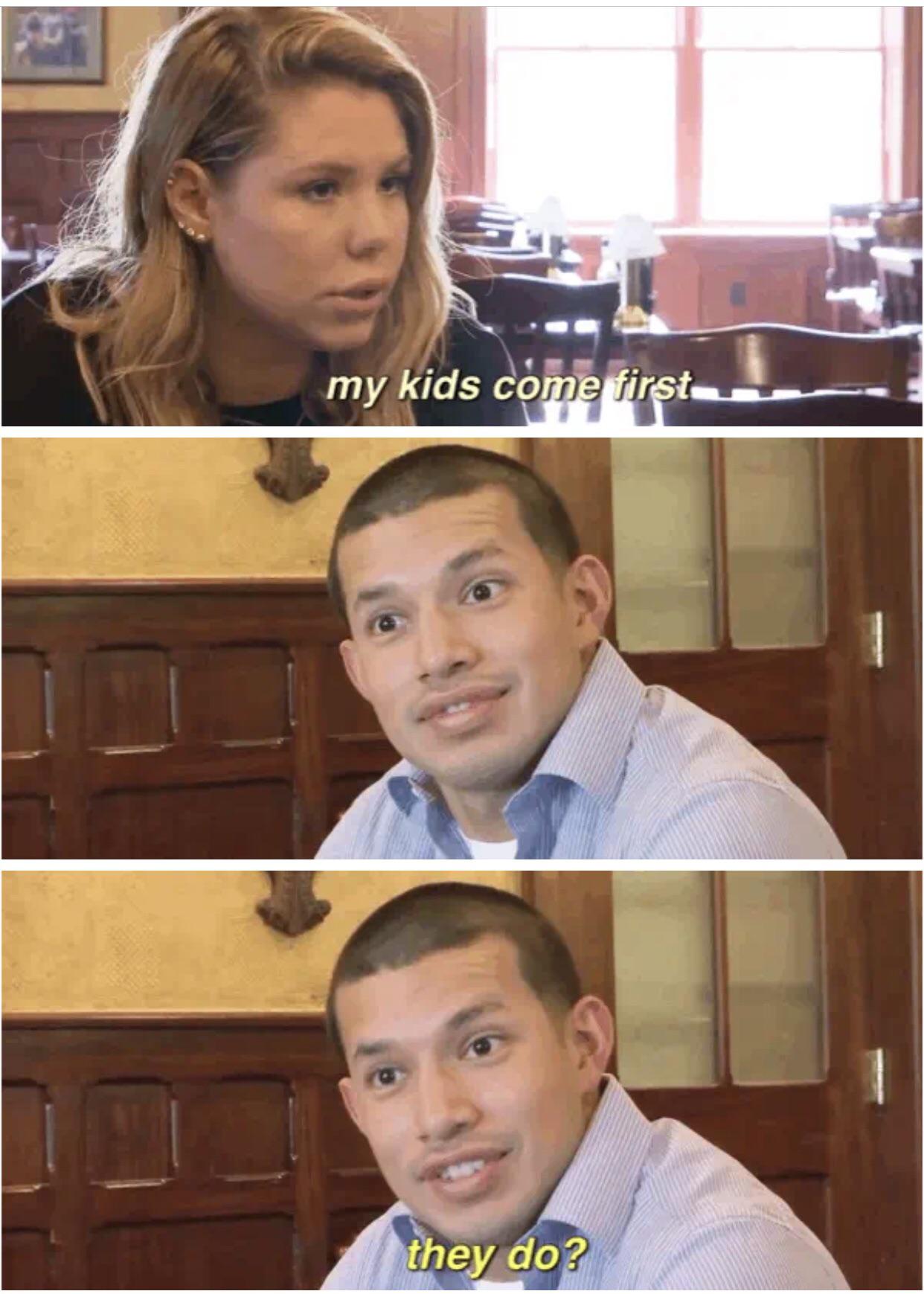 Pot, meet kettle. The kids are just pawns to Javi as well. r