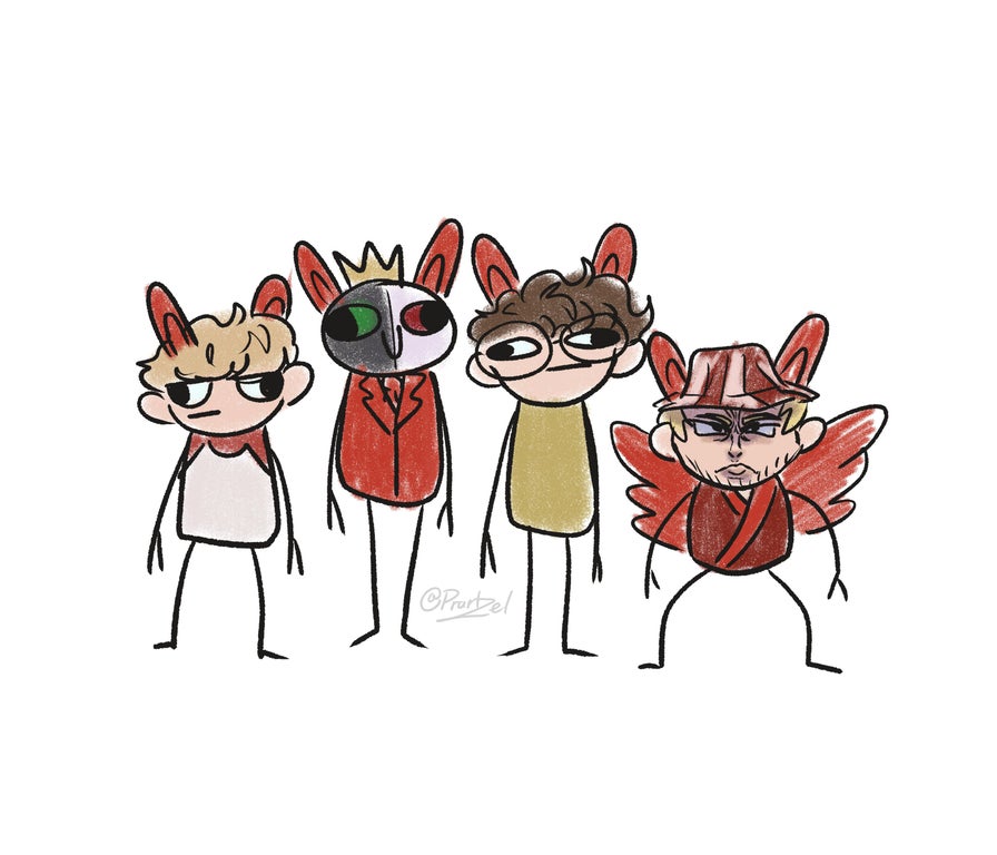 are these the red rabbits? Wilbur