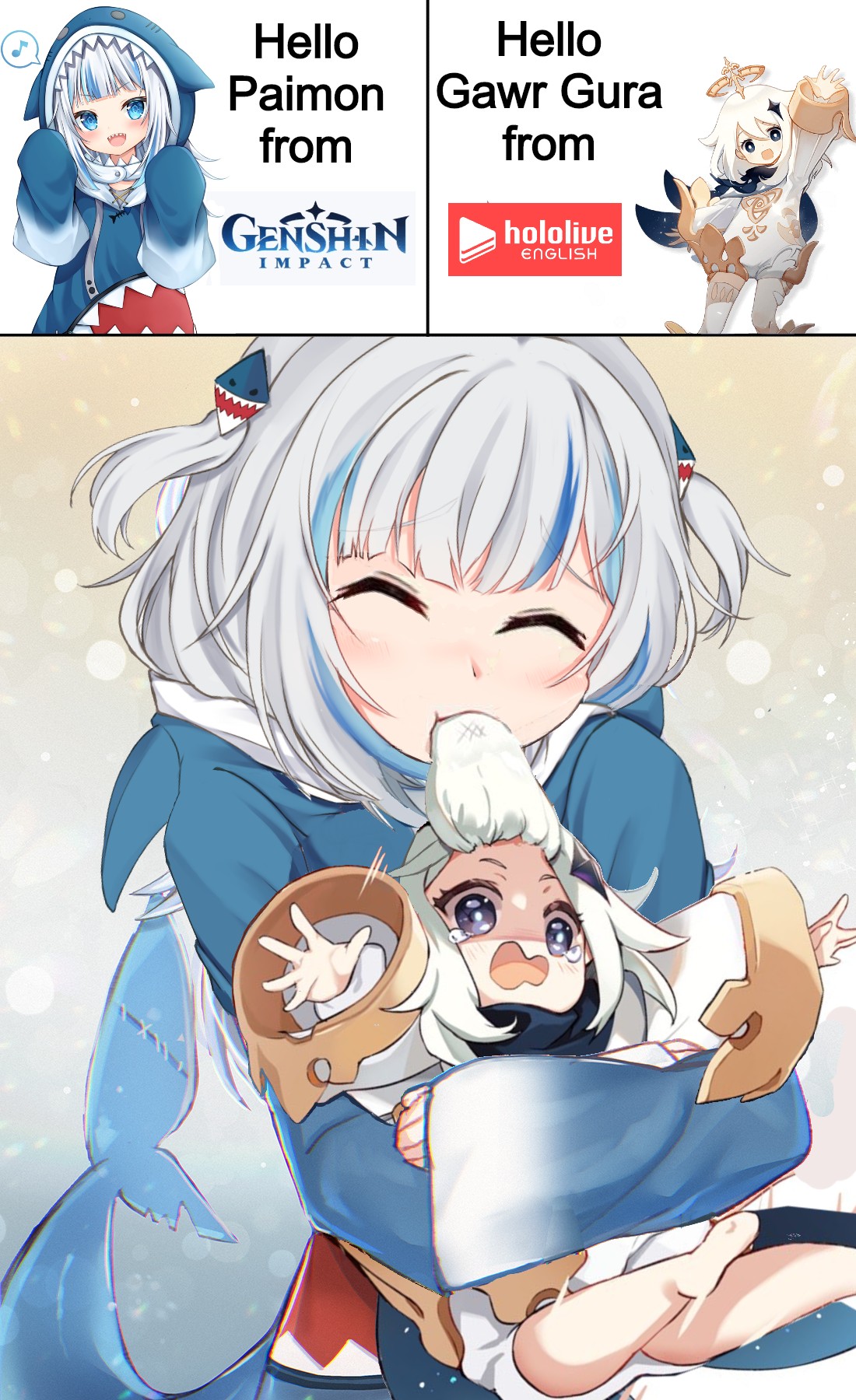 Paimon is friend, not food Hololive