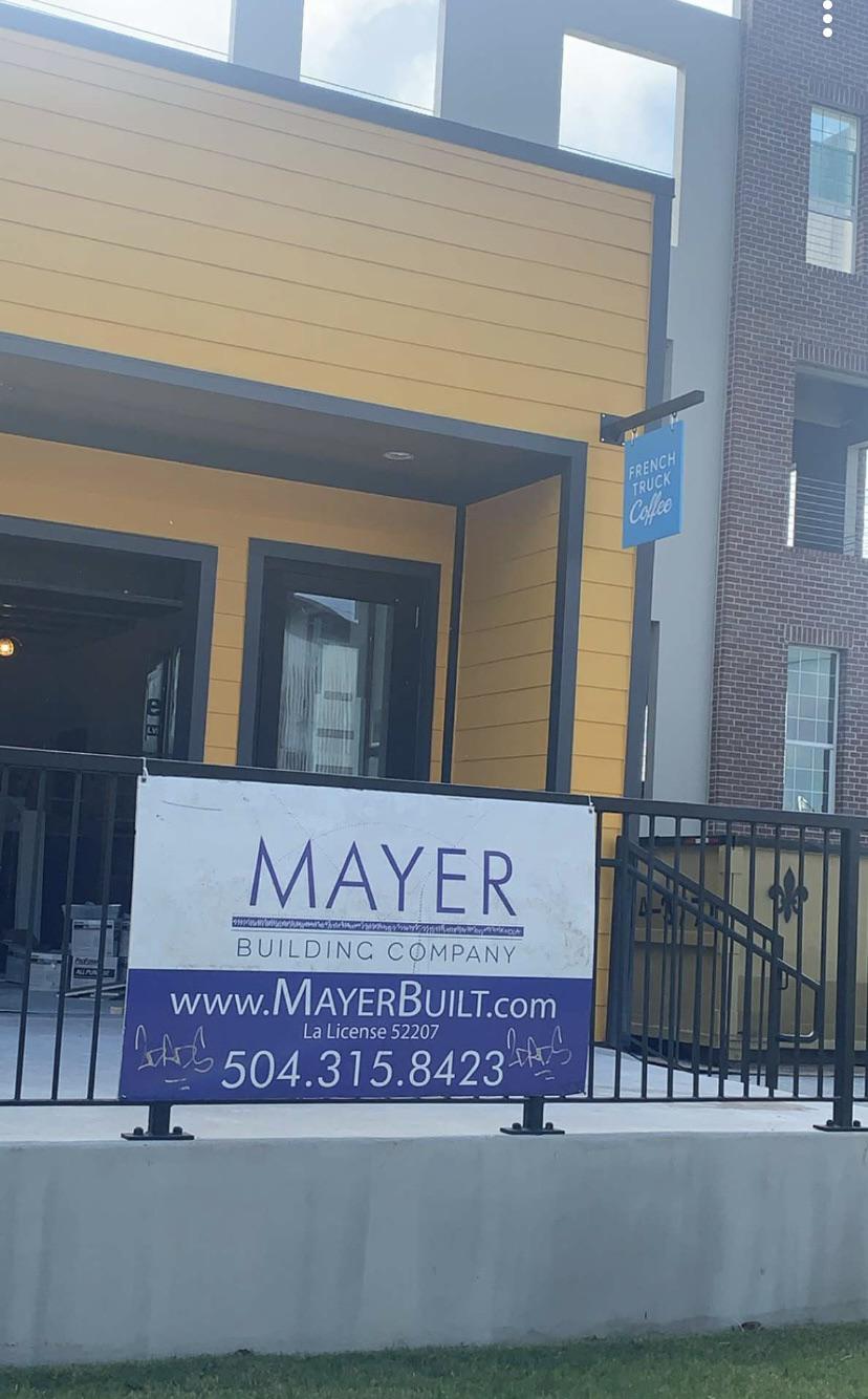 French Truck going up on the Lafitte Greenway. Right behind the Rouses
