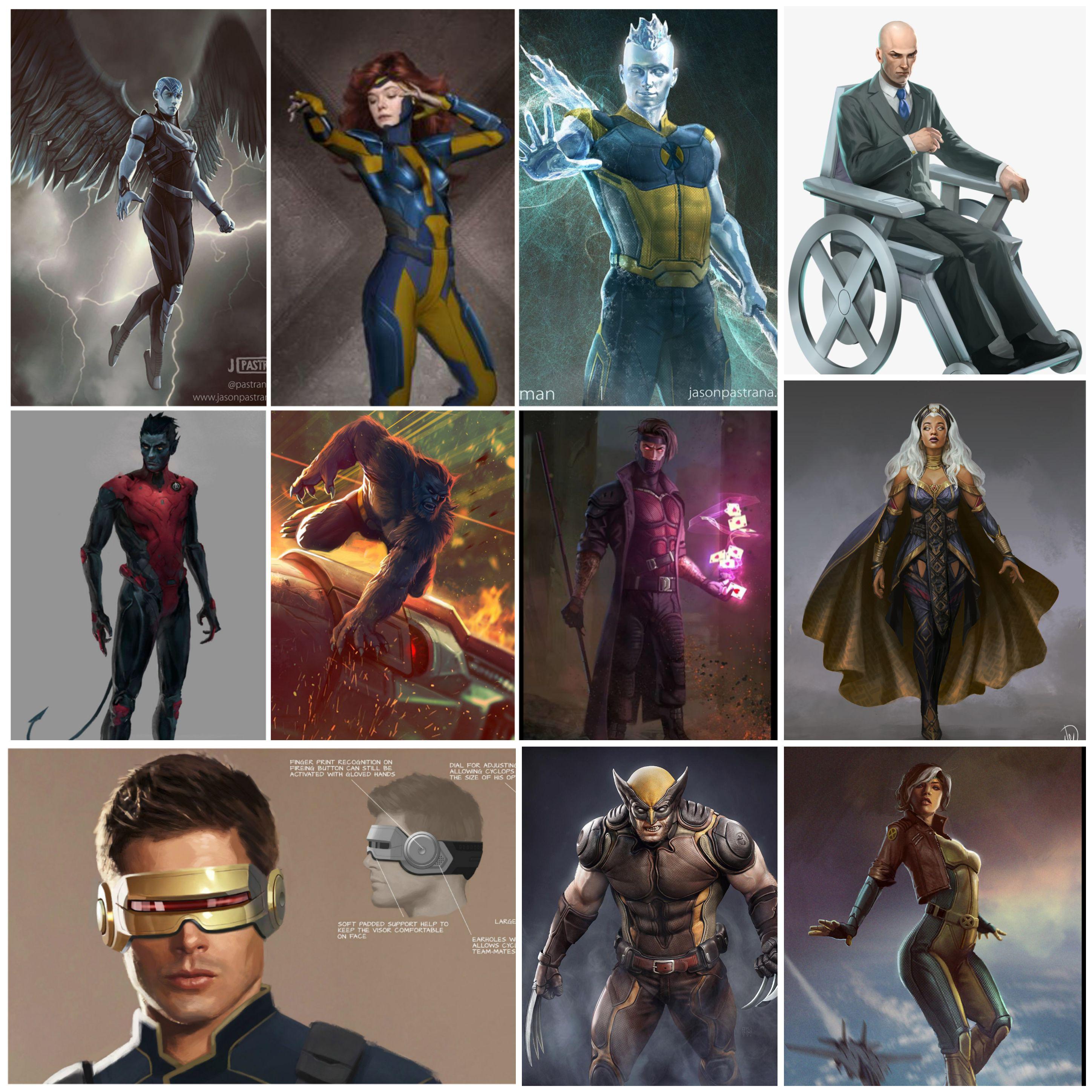 XMen MCU roster I would love to see through its eventual trilogy (and