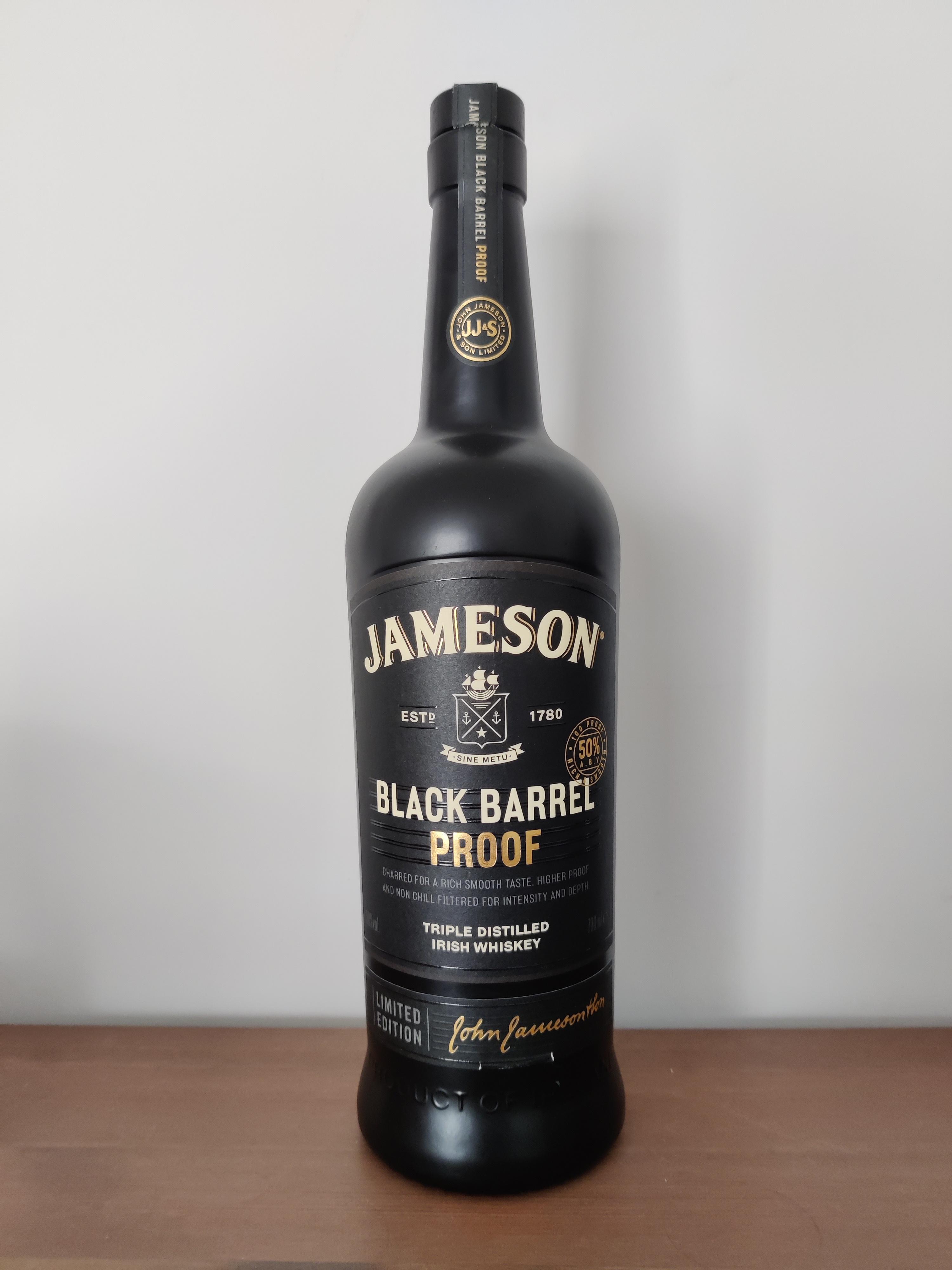 What do we think of the Jameson Black Barrel Proof? irishwhiskey