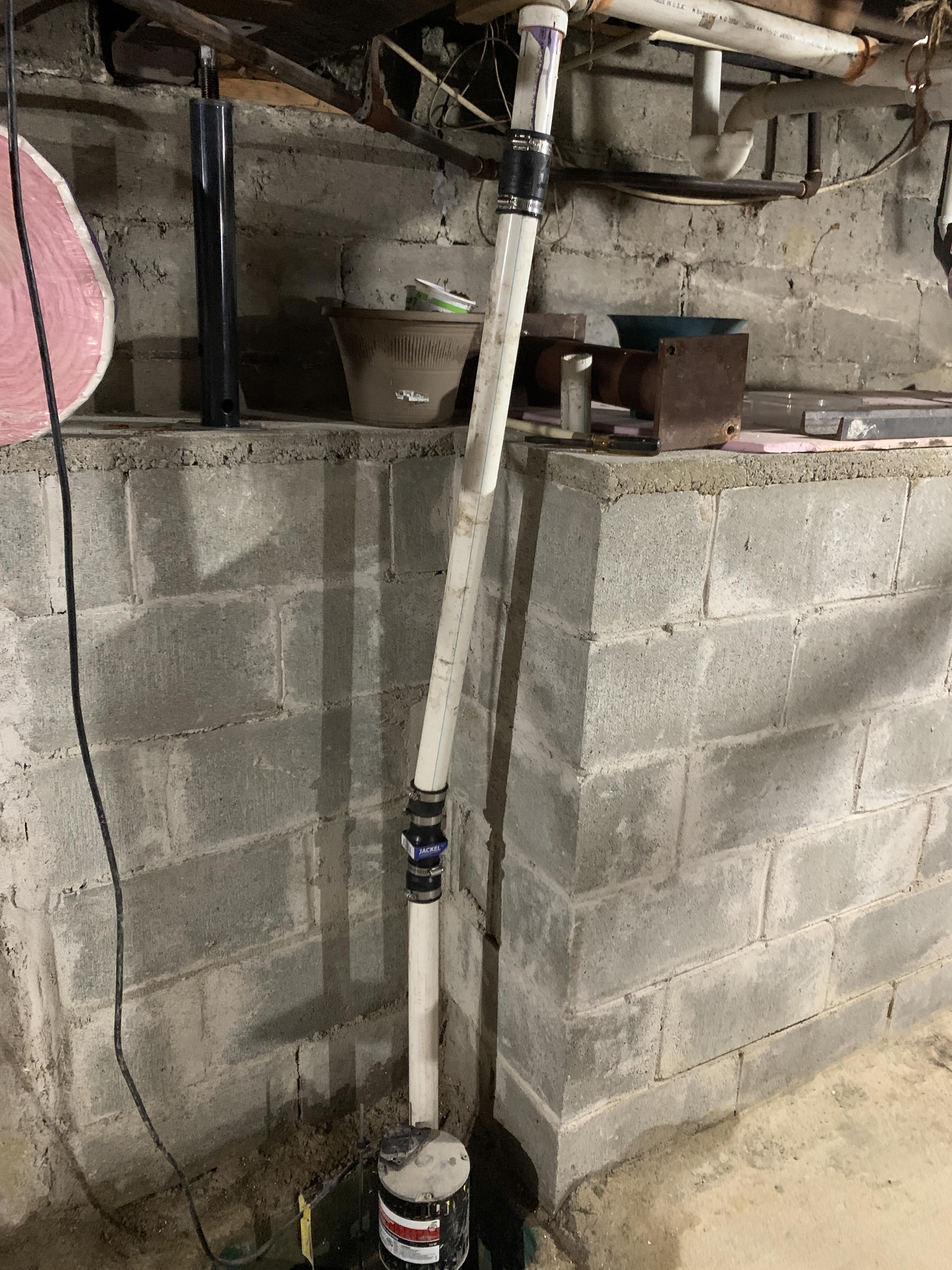 Is the slanted pvc ok or should I make sure it’s perfectly straight