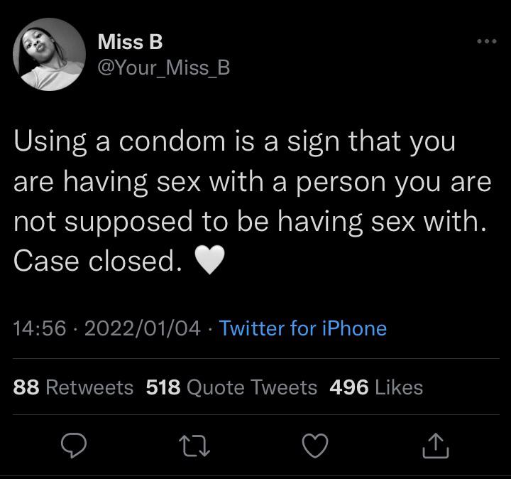 Guess I’m never having safe sex again. r/confidentlyincorrect