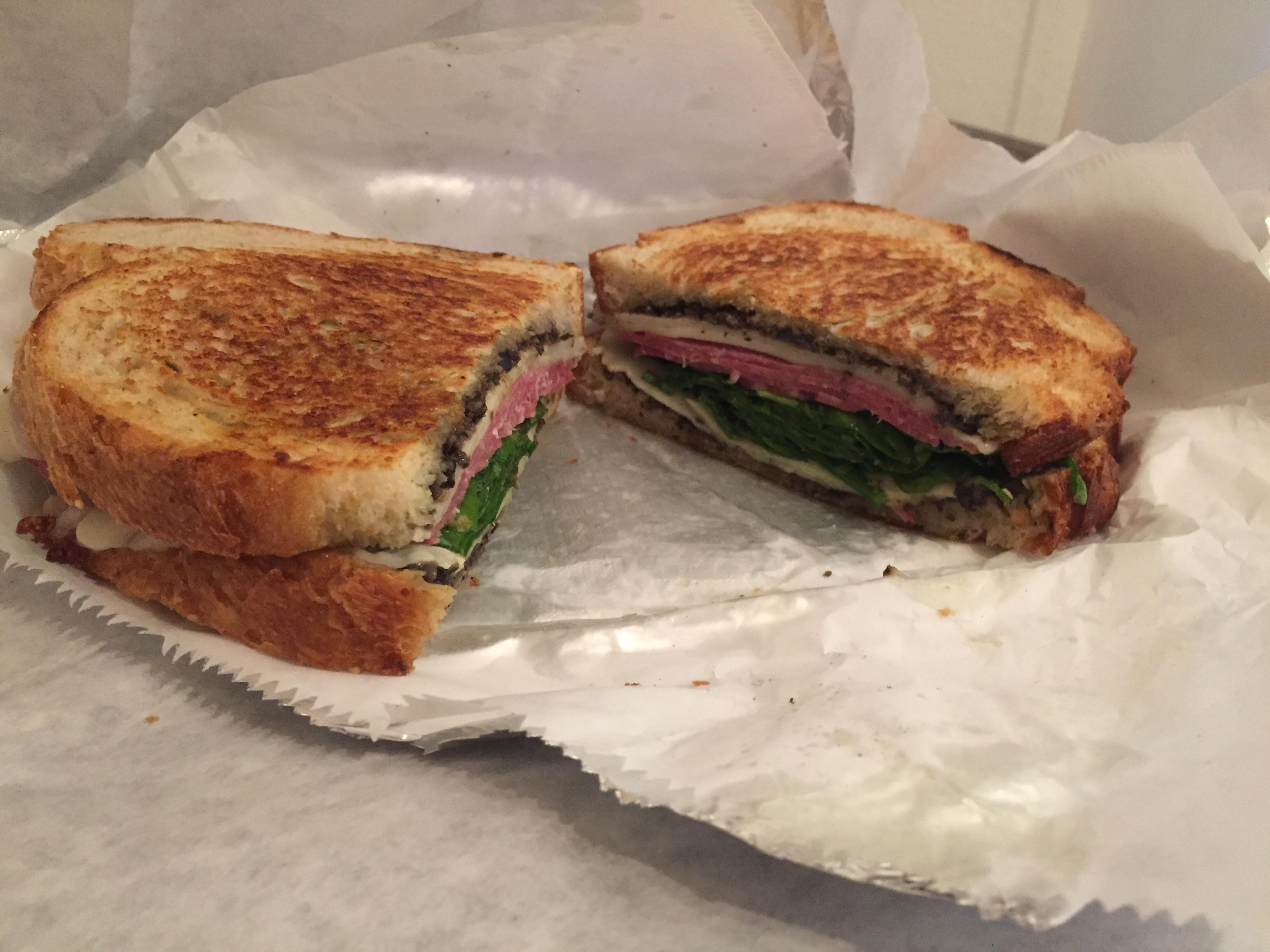 The Best Sandwich Ever Italian Grilled cheese (Mozzarella, provolone