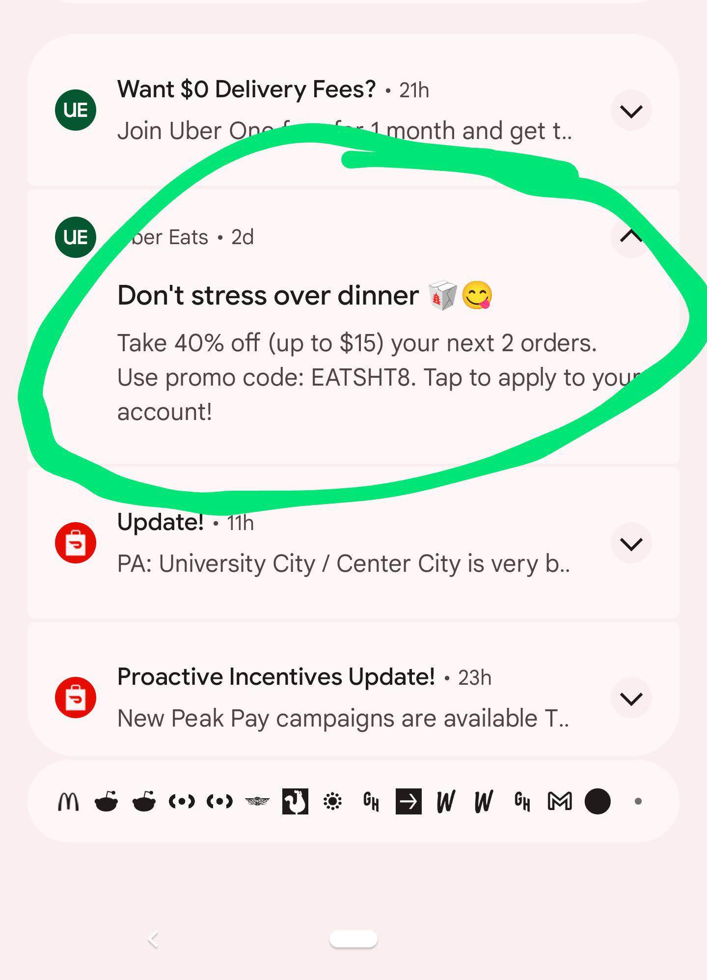 Either a genius or an idiot let this pass. You decide. r/UberEATS