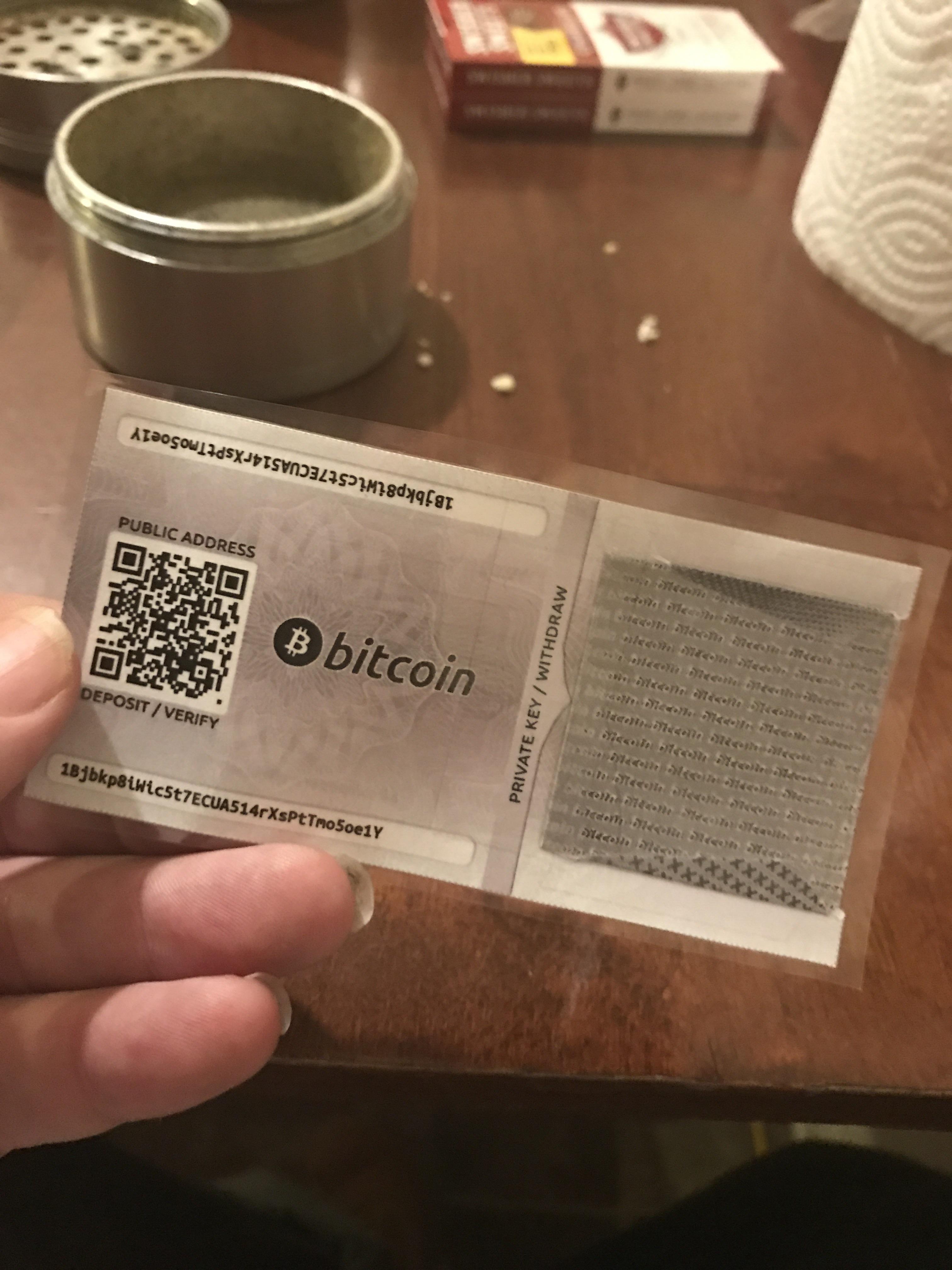 How To Make A Physical Bitcoin Wallet How To Earn 1 Btc Fast