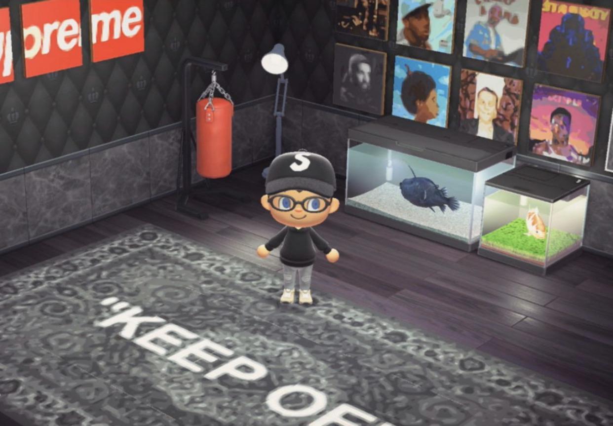 Virgil Abloh x IKEA “KEEP OFF” rug r/ACNHstreetwear