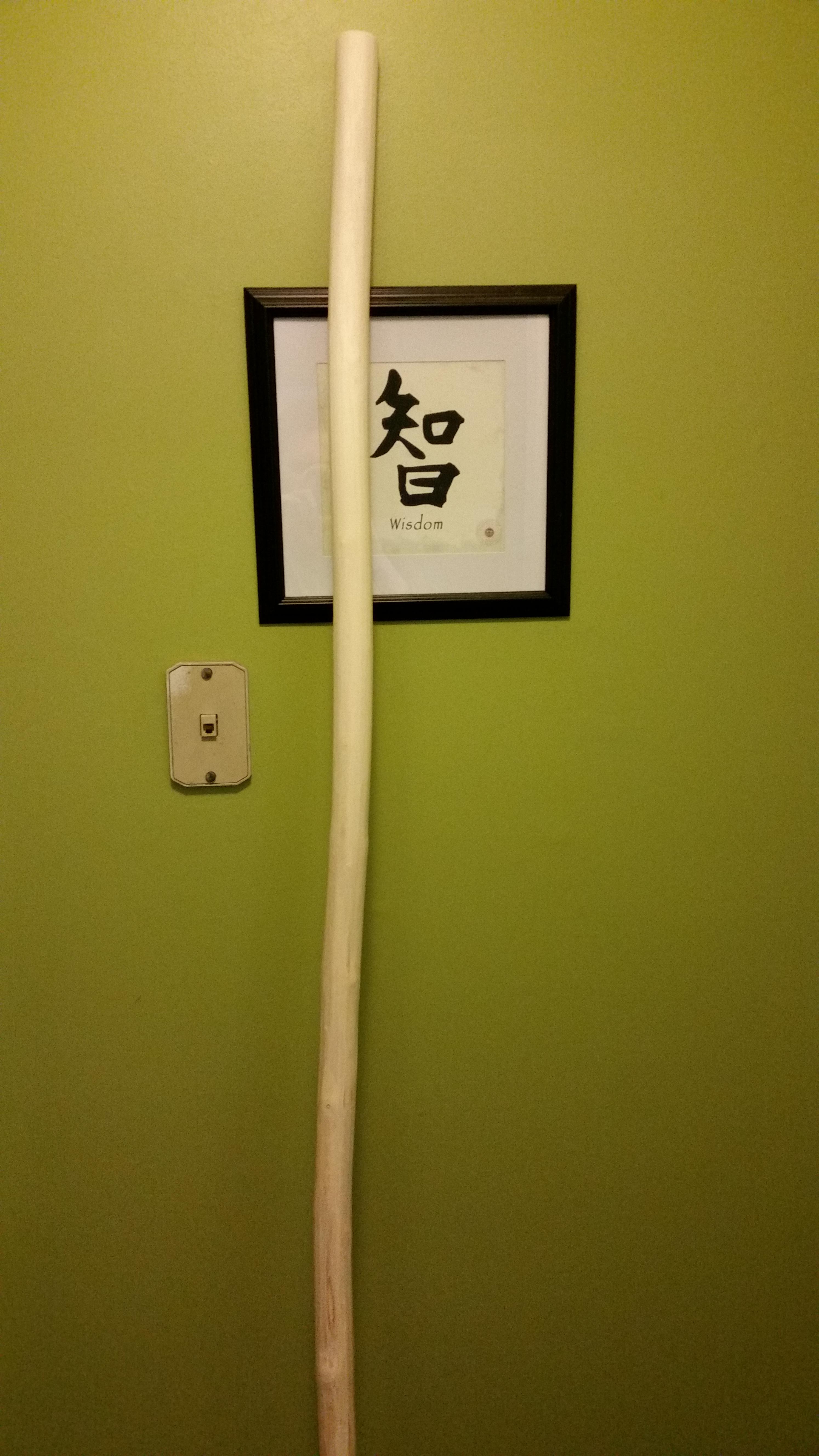 Almost finished with my bo staff r/martialarts