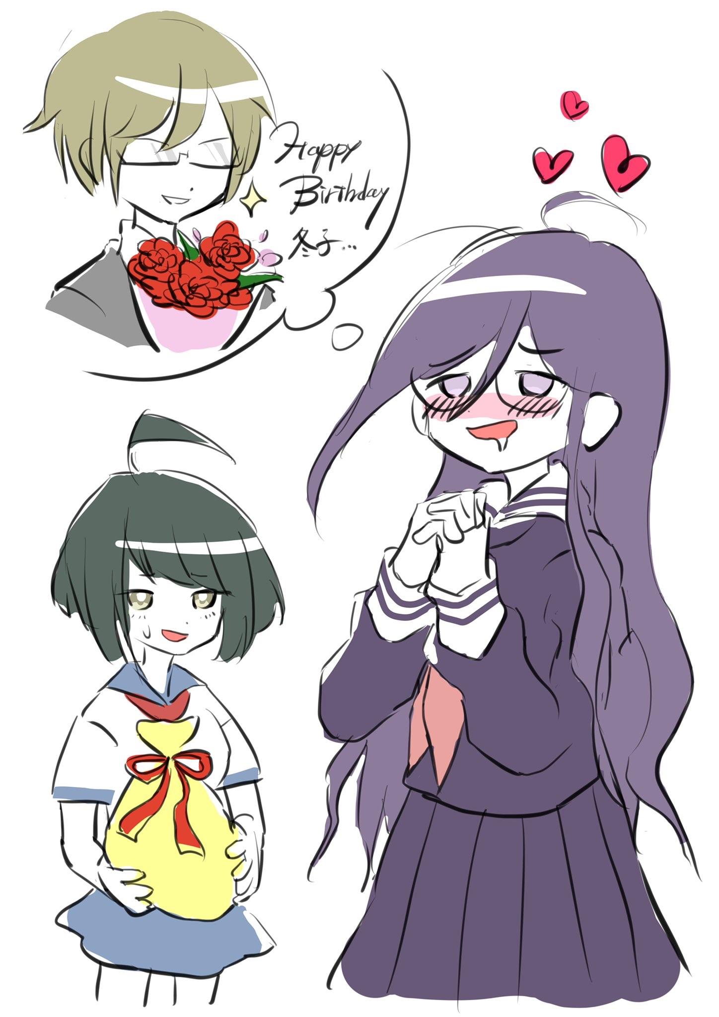 Giving Toko her birthday gift went about as well as I expected... r