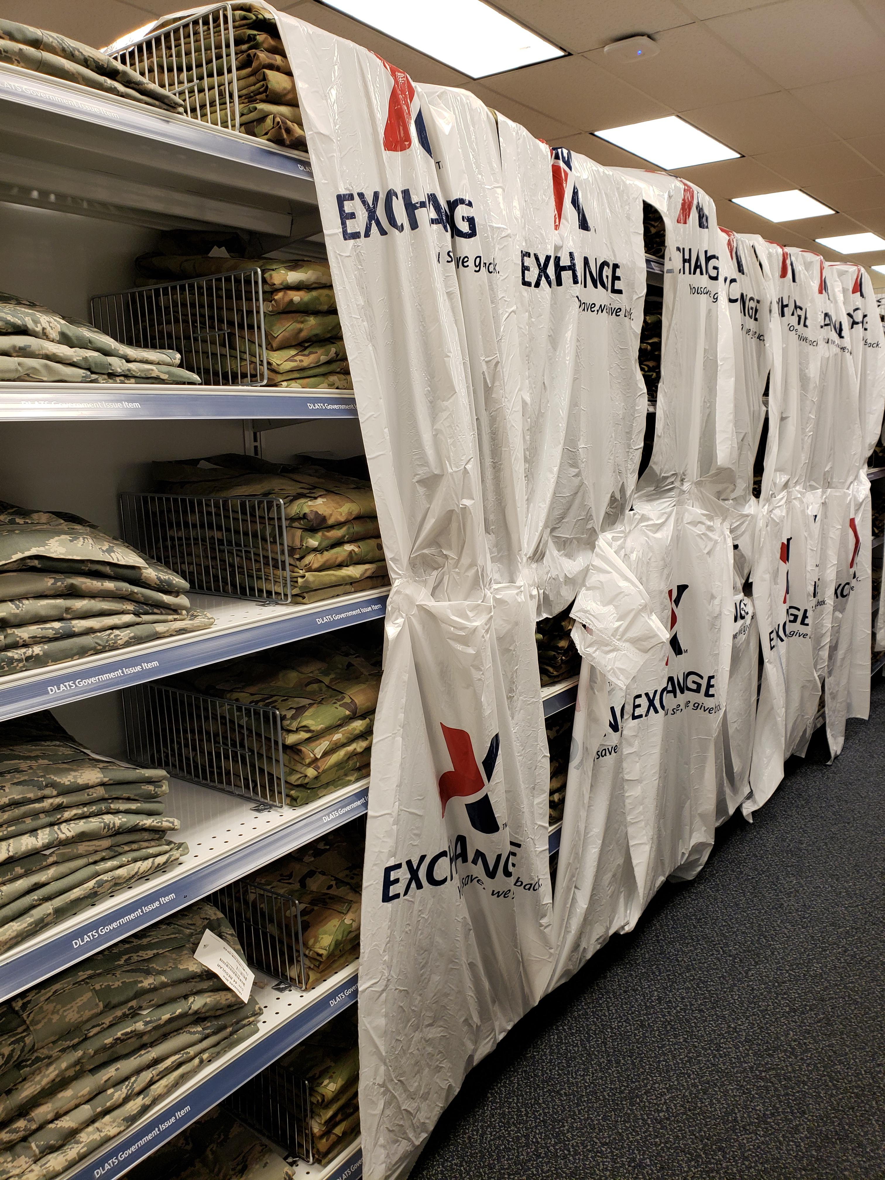 OCPs collecting dust at Keesler clothing sales r/AirForce