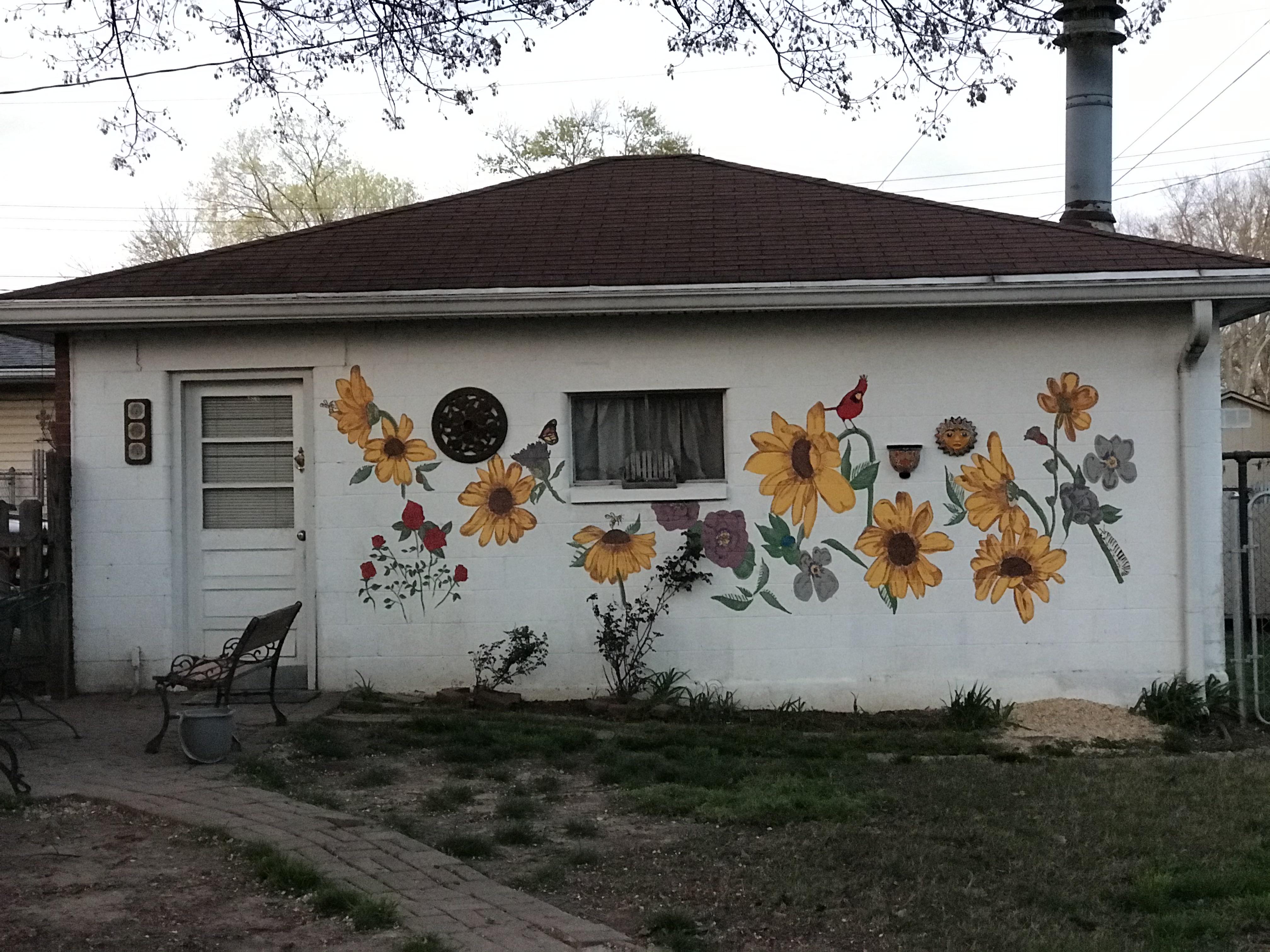 A Garage Mural I painted r/crafts
