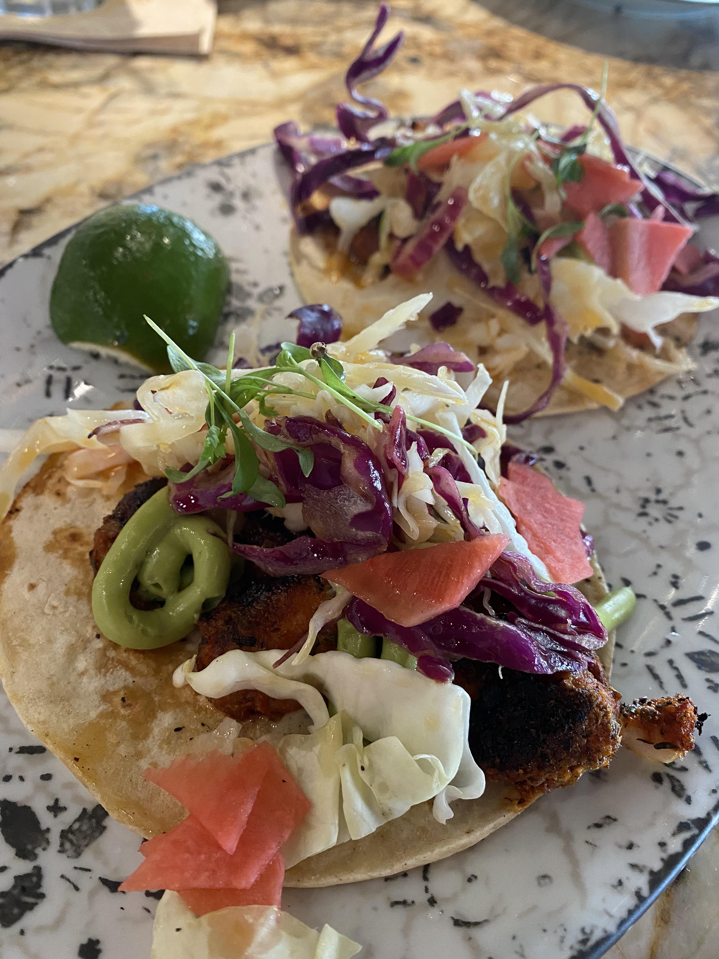 Blackened Rockfish Tacos r/FoodPorn