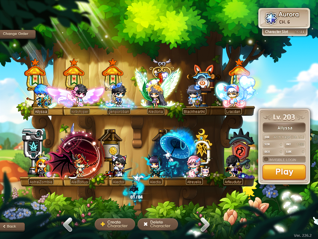Finally finished my first page of level 200s r/Maplestory