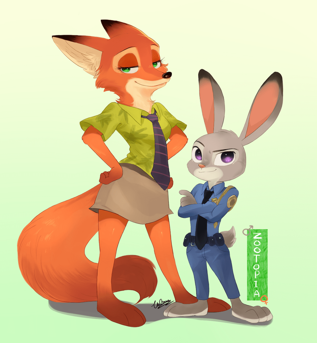 Female Nick is back, and this time she´s brought her sexy bunny with