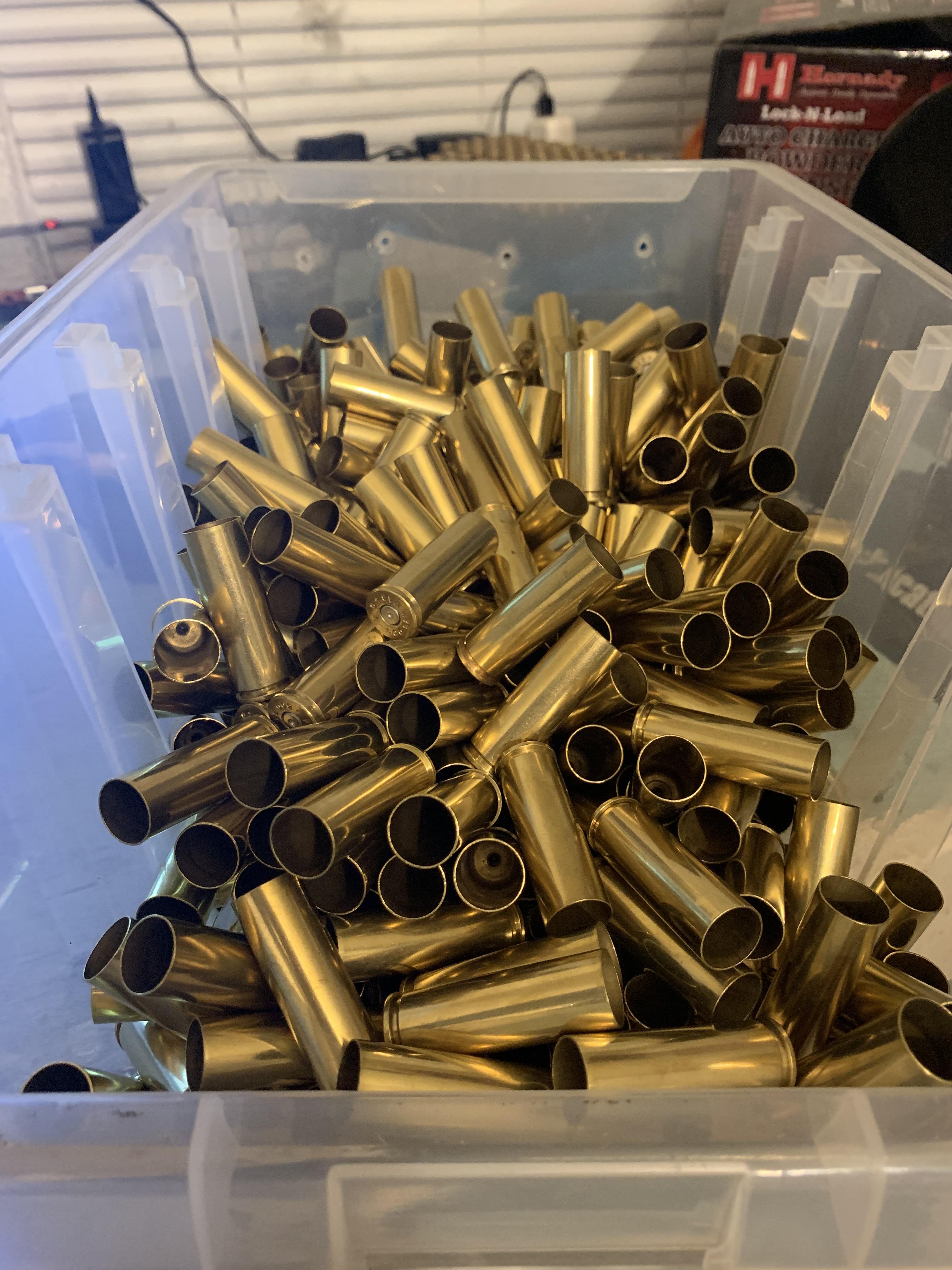 Love the smell of freshly polished brass r/reloading