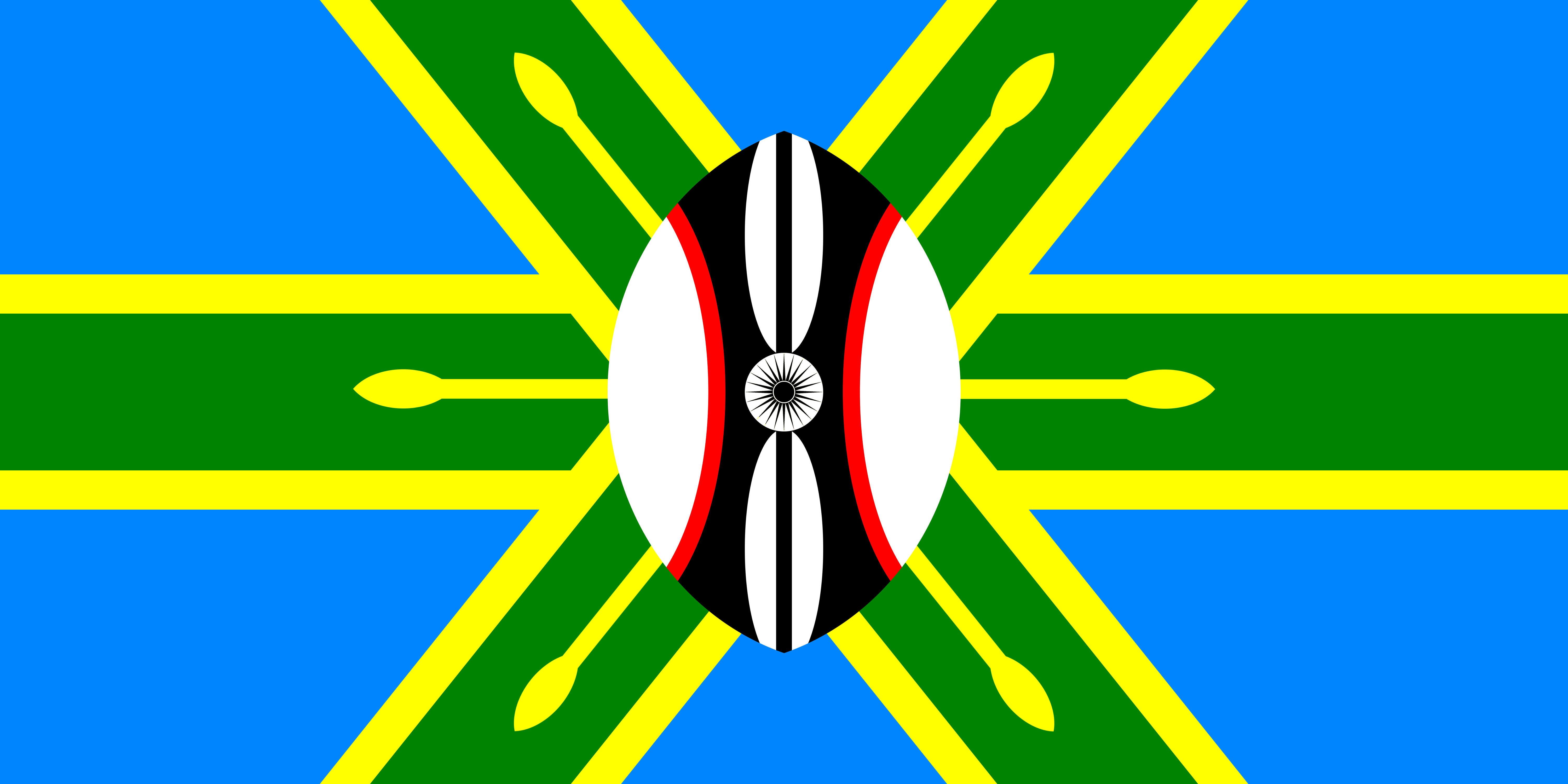 Redesign of the East African Federation Flag r/vexillology
