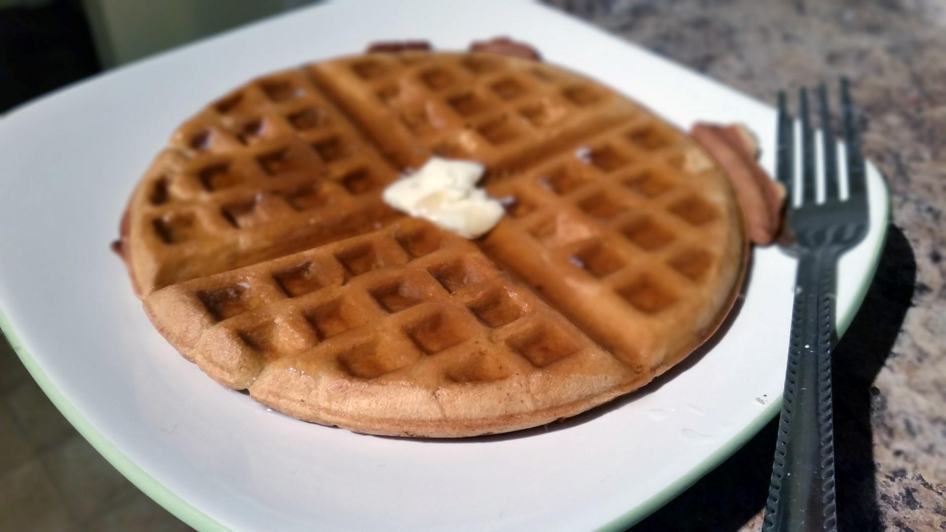 Peanut Butter Waffle! r/ketorecipes