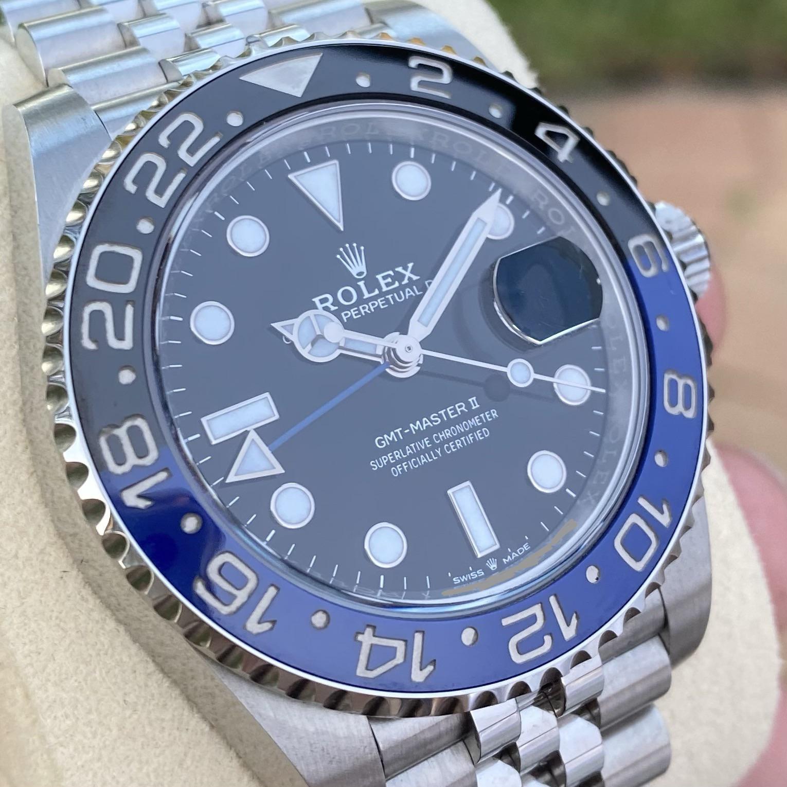 [WTS] 2020 Rolex GMTMaster II “Batgirl / Batman” 126710BLNR r
