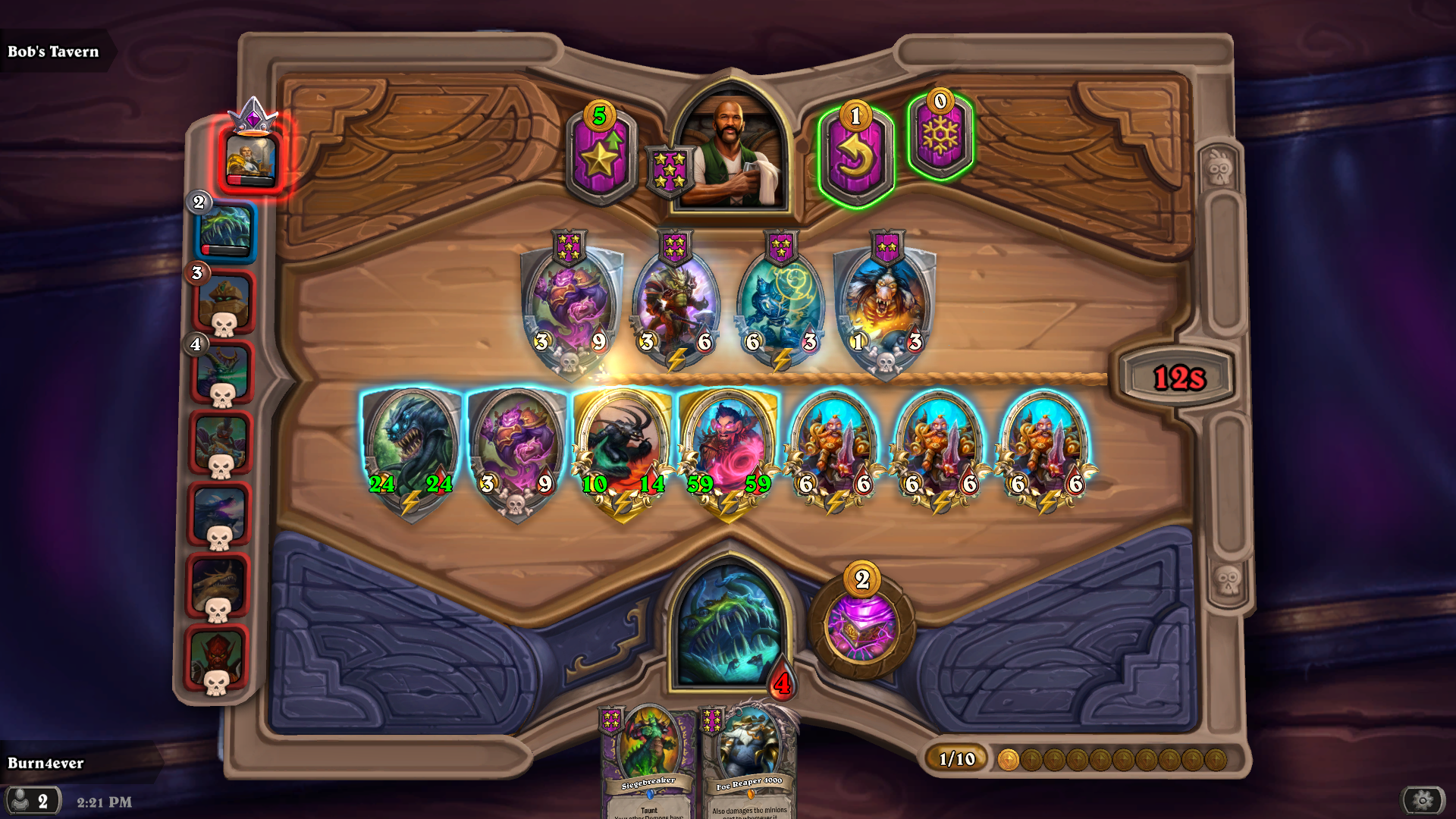 Crazy demon board in battlegrounds r/hearthstone