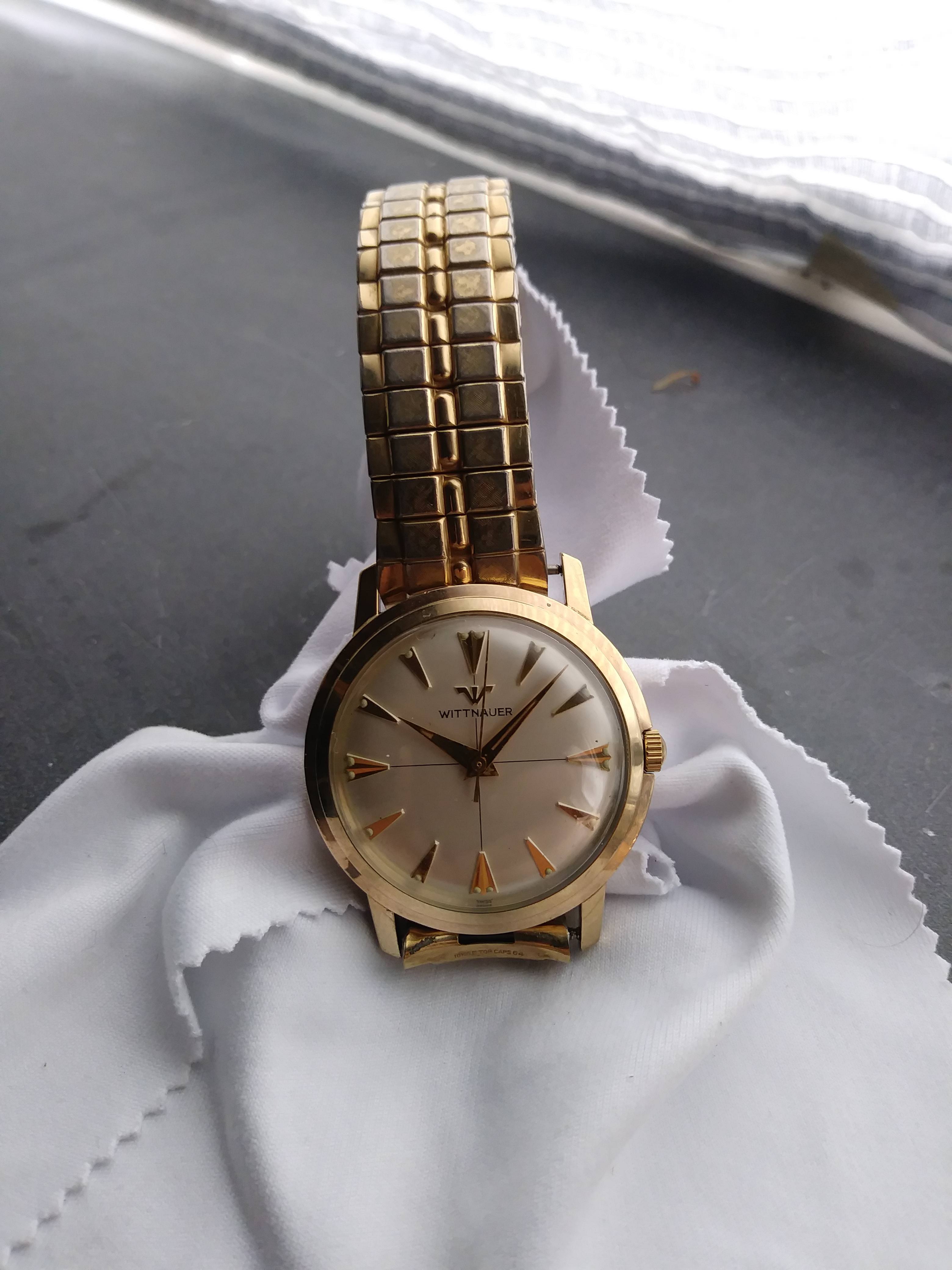 [WTS] Clean Vintage 1960s Wittnauer Hand Wind 10k Yellow Gold Filled