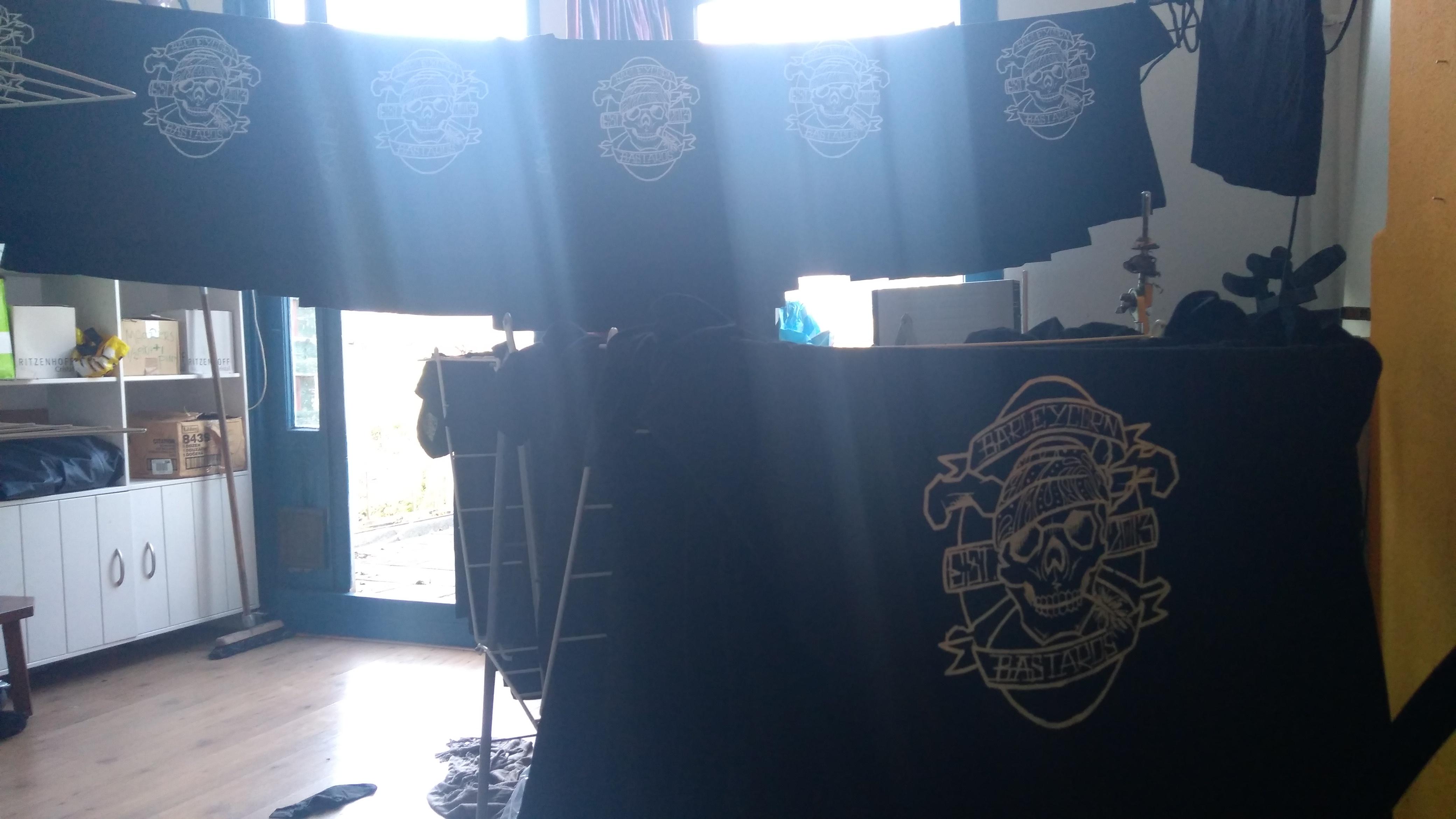 Printing merchandise for my band r/SCREENPRINTING