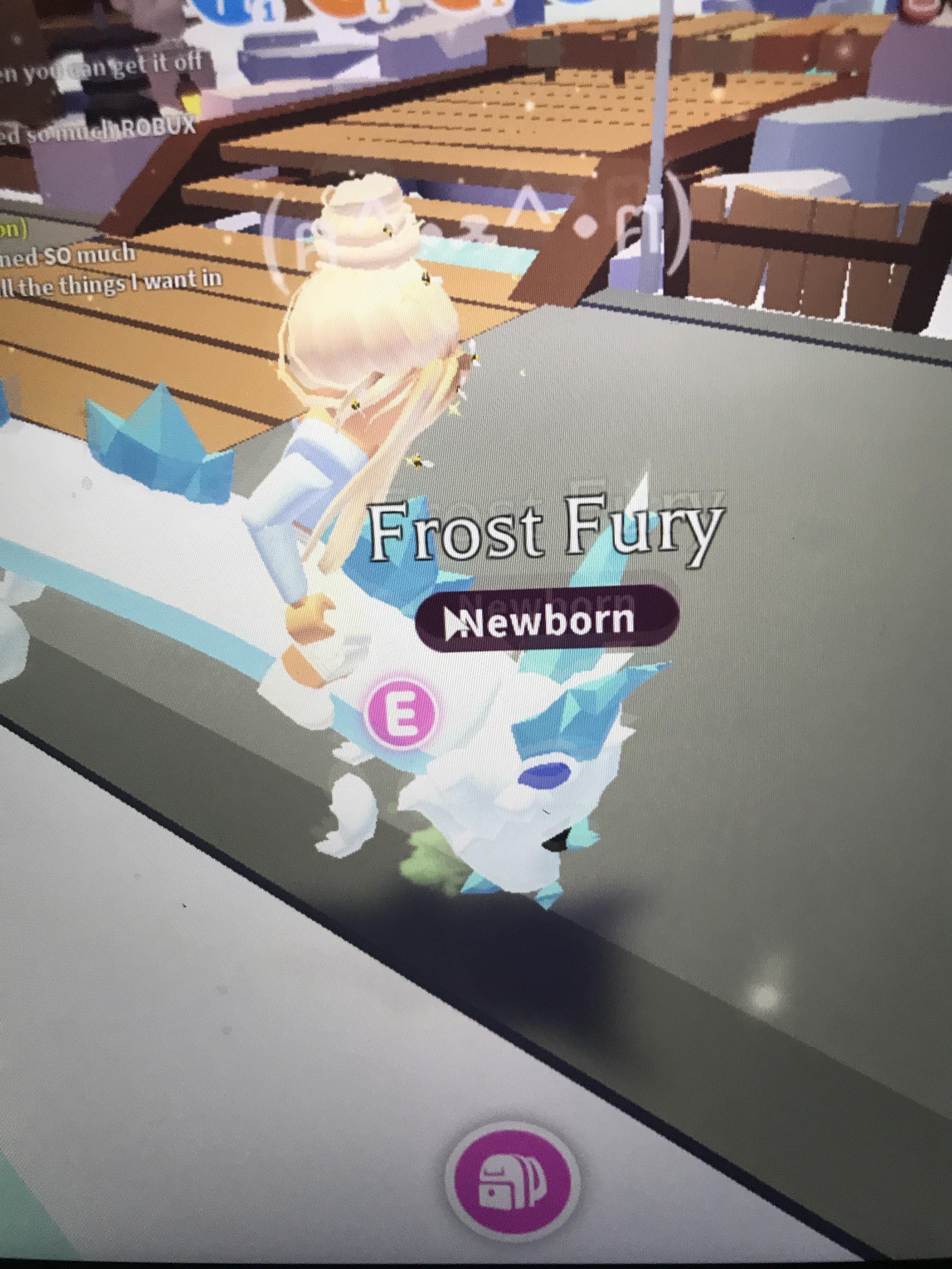 TRADING RIDE FROST FURY r/AdoptMeRBX