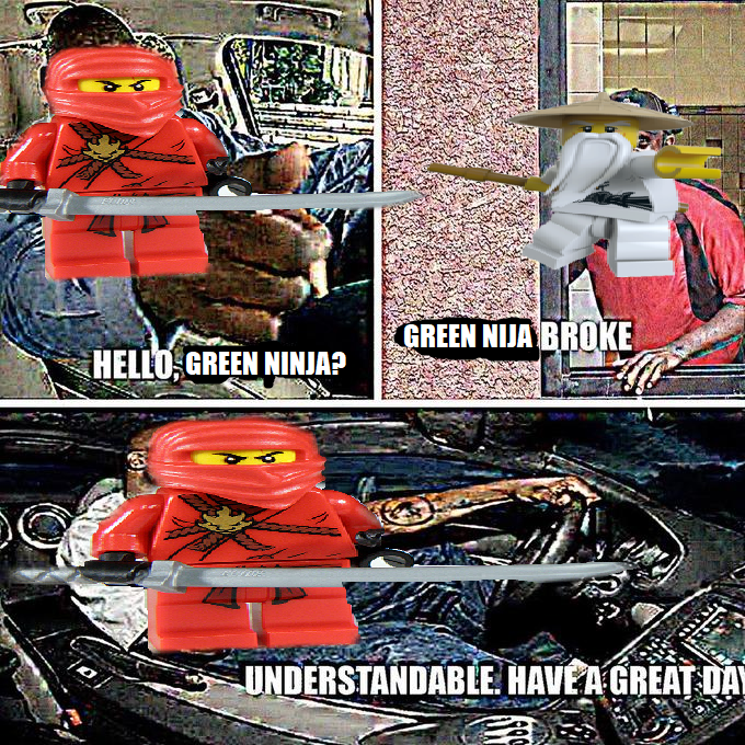 Could I Be The Green Ninja Memes Meme Walls