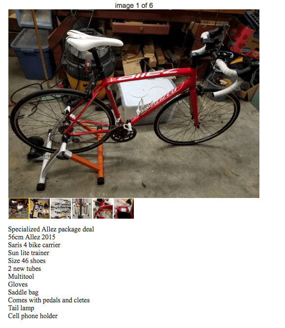 This package deal on Craigslist or a new Raleigh Merit 3? r/whichbike