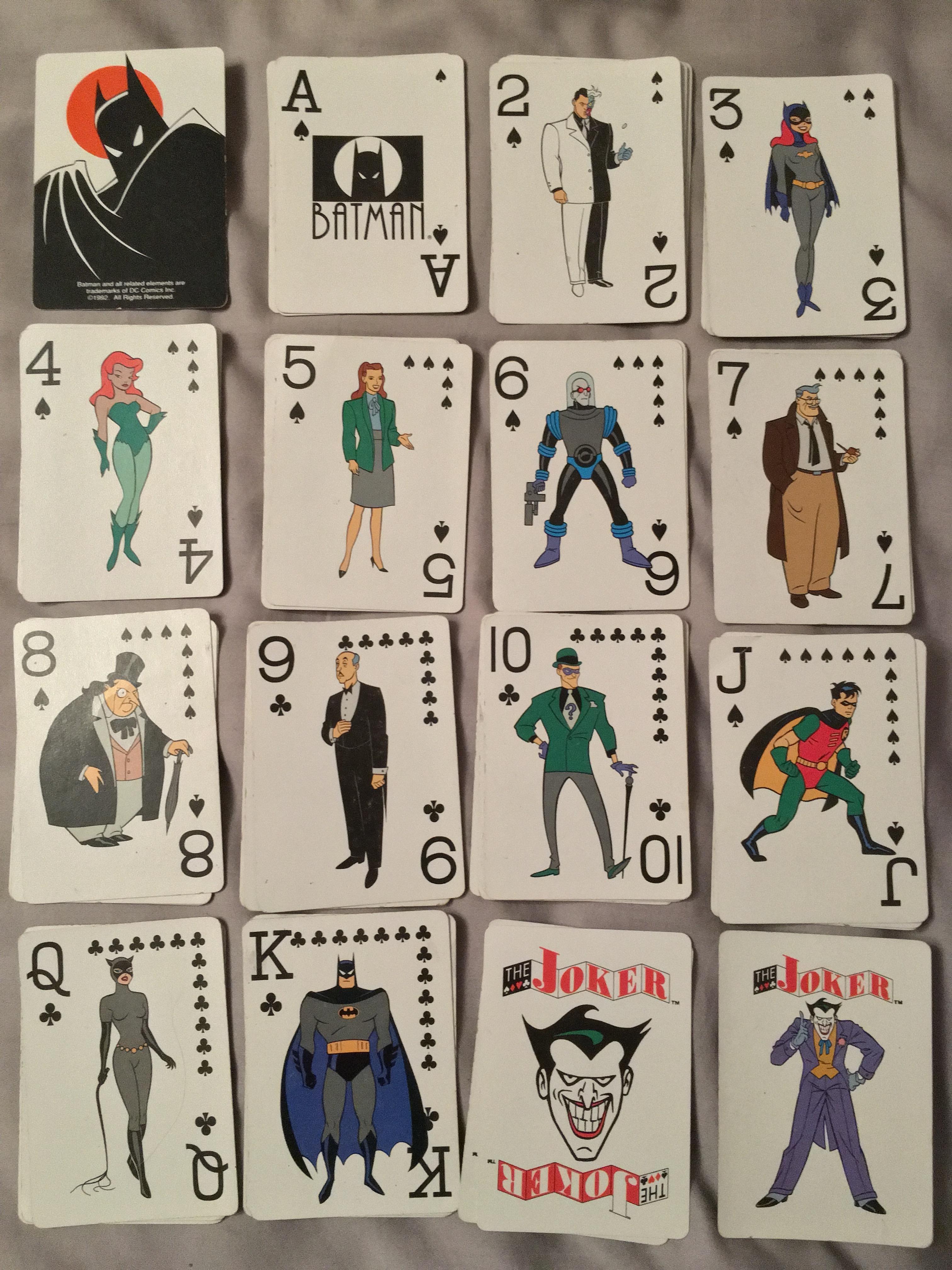 Batman Joker Playing Card
