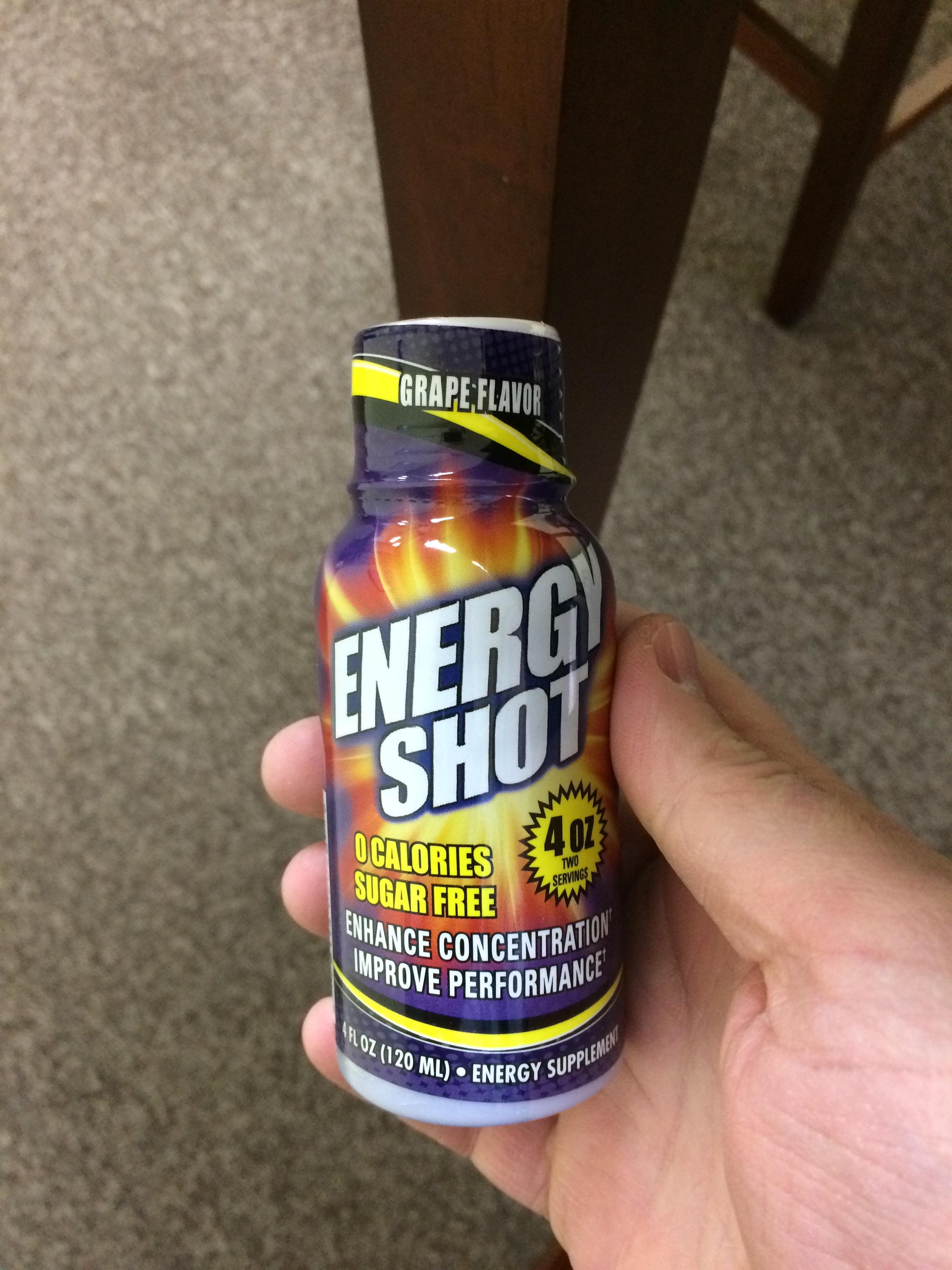 Caffeine content? Is this like two 5hour energy shots or like one