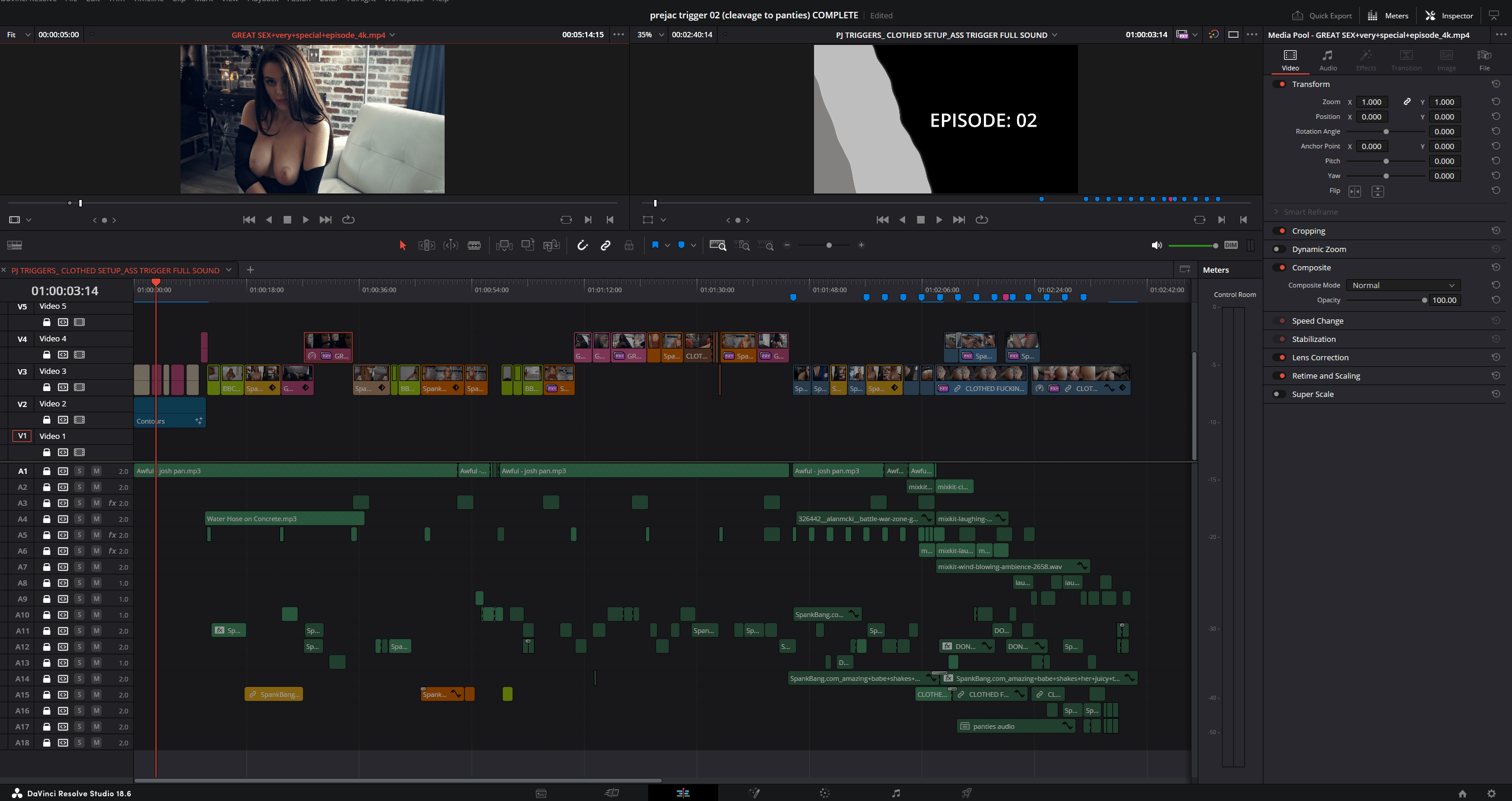PREMATURE EJACULATION TRIGGER CHALLENGE _02: (AROUSAL= CLEAVAGE