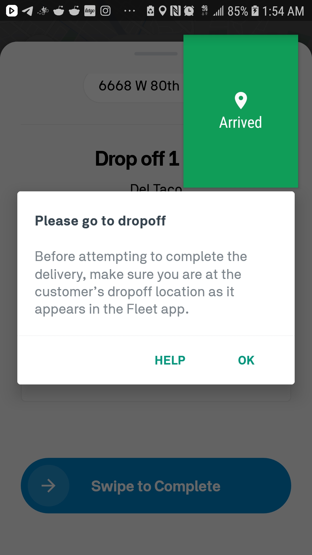 Deactivated for an app glitch. r/postmates
