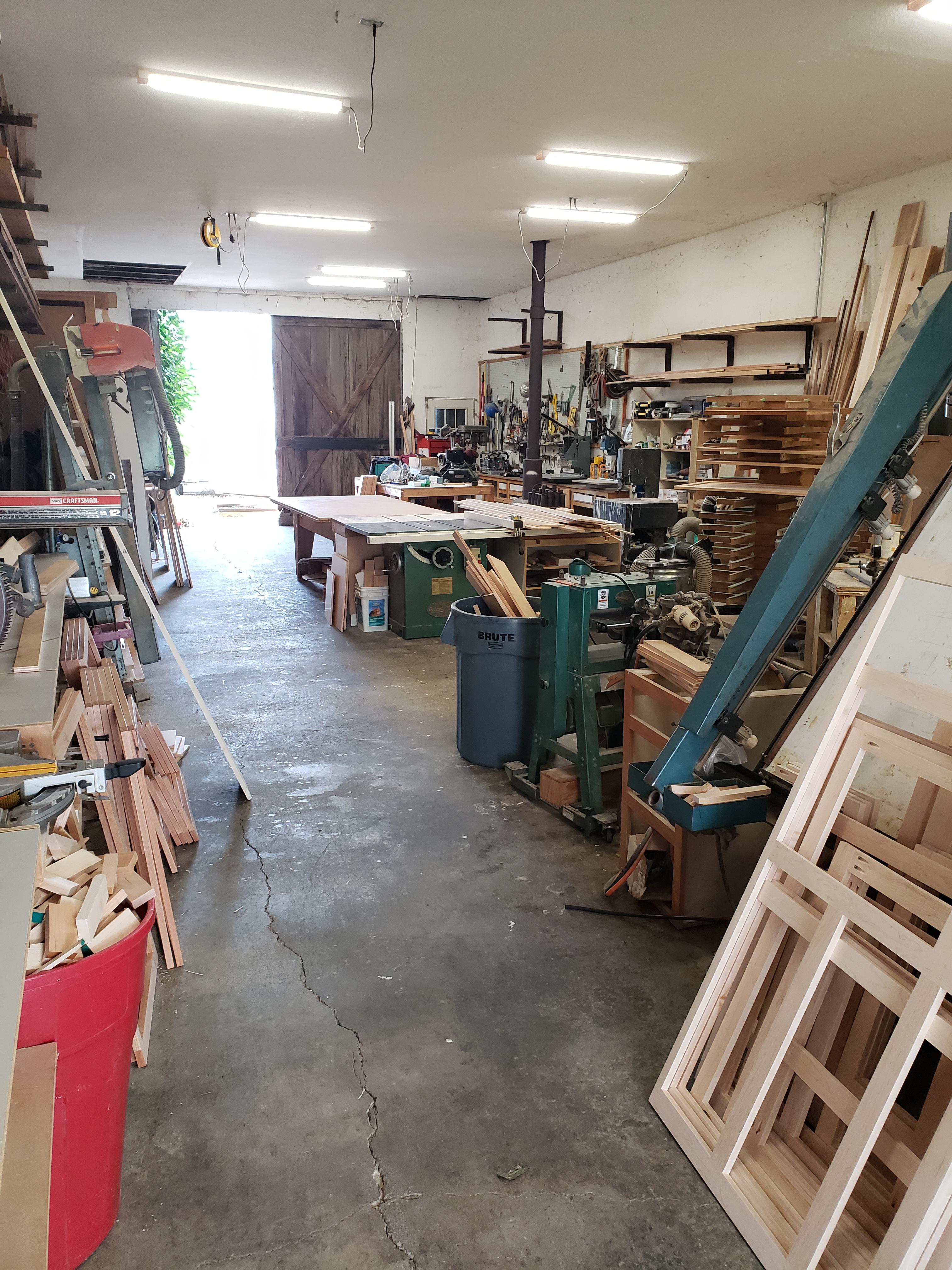 My barn shop r/woodworking