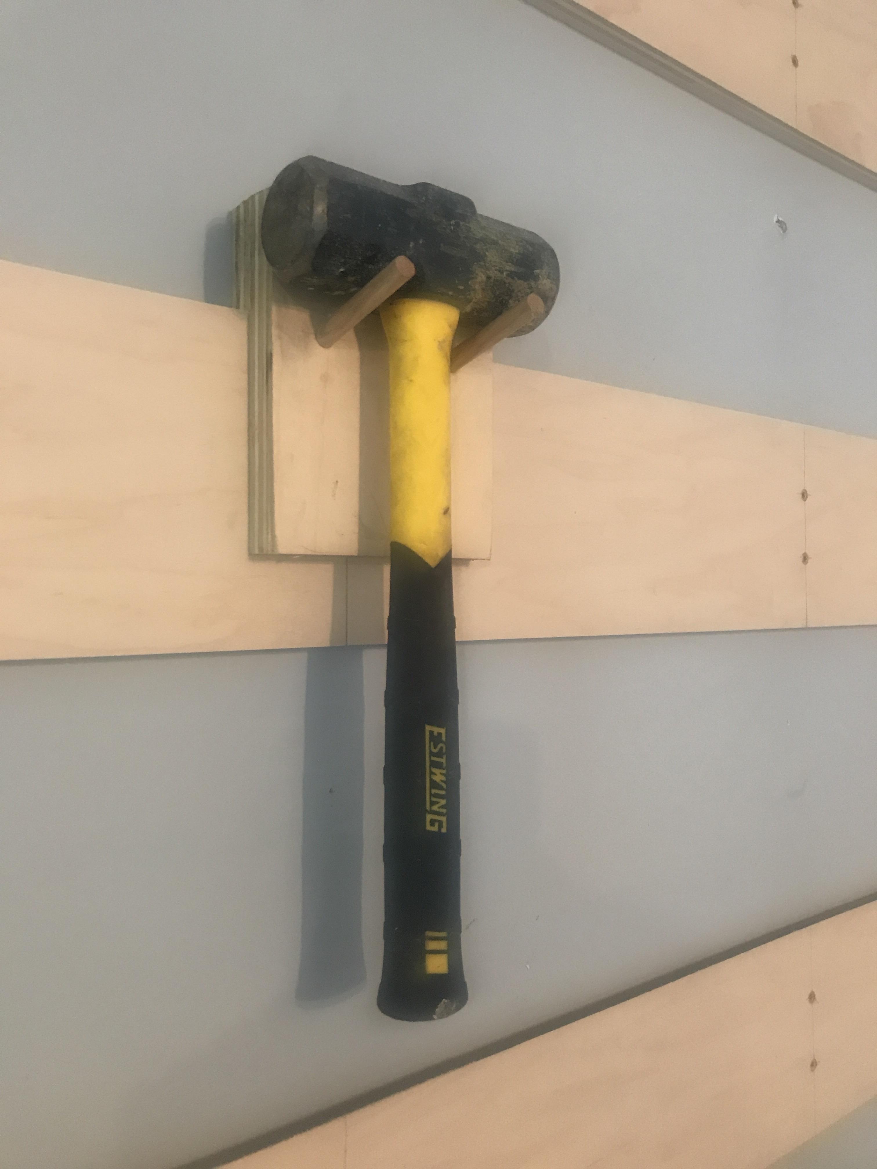 Built my first tool holder for the new french cleat wall. It’s a simple