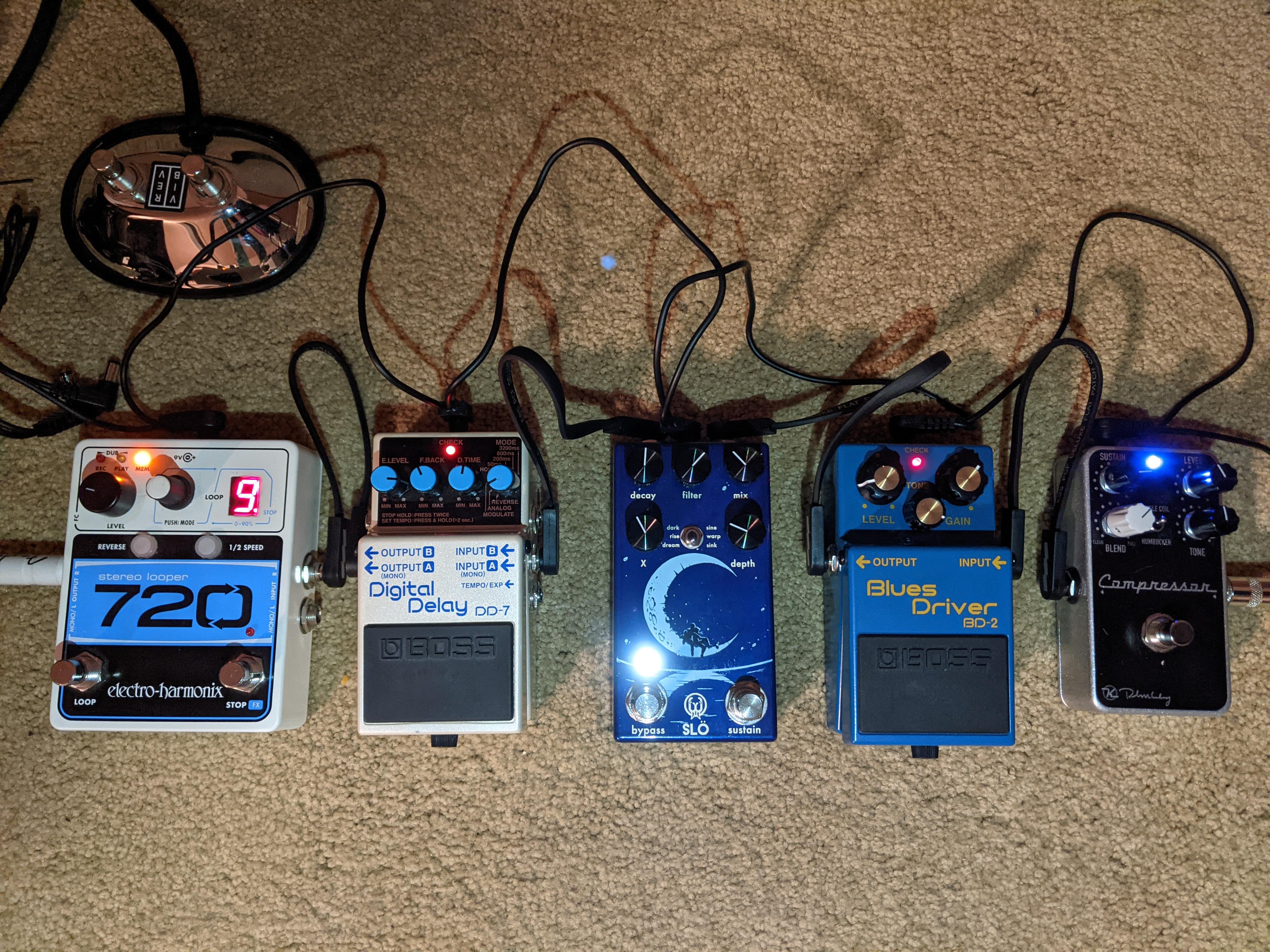 NPD Boss DD7... My setup is complete, for now! r/guitarpedals