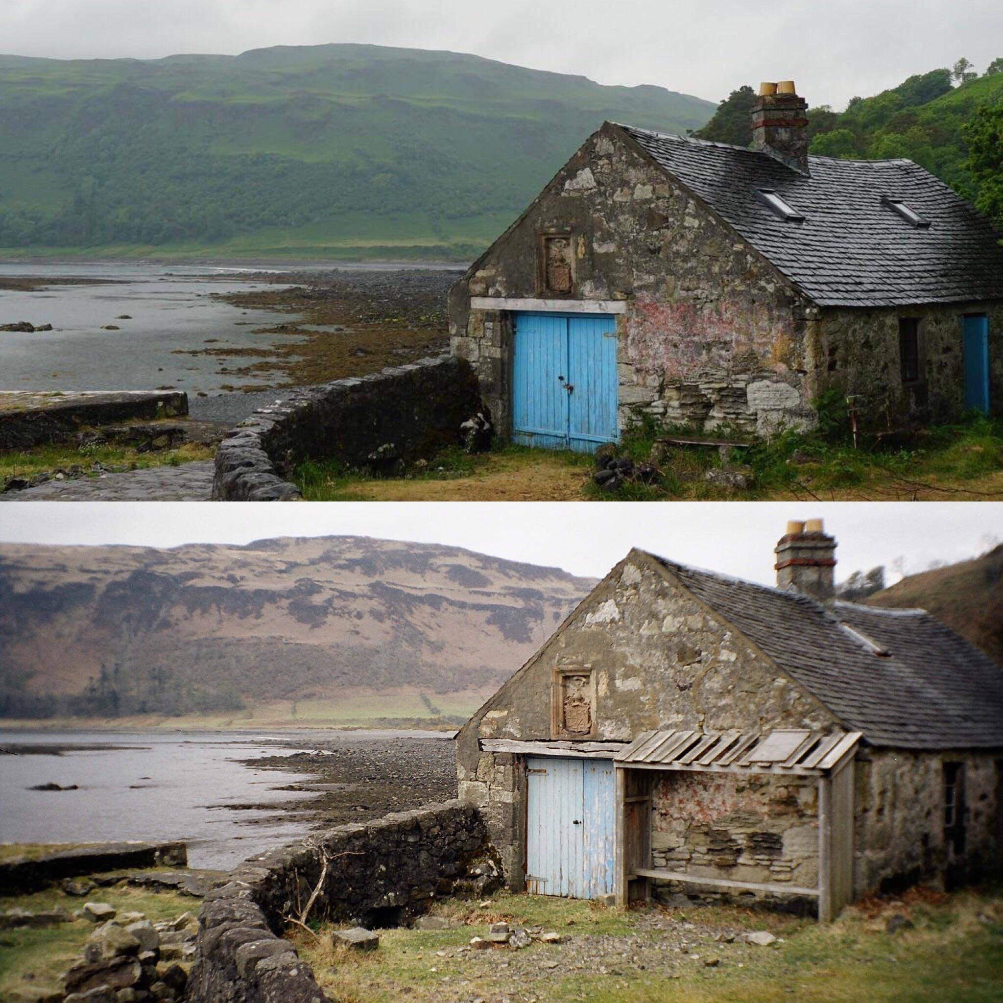 Abandoned house near lake. Which version you like the most? [2048x2048