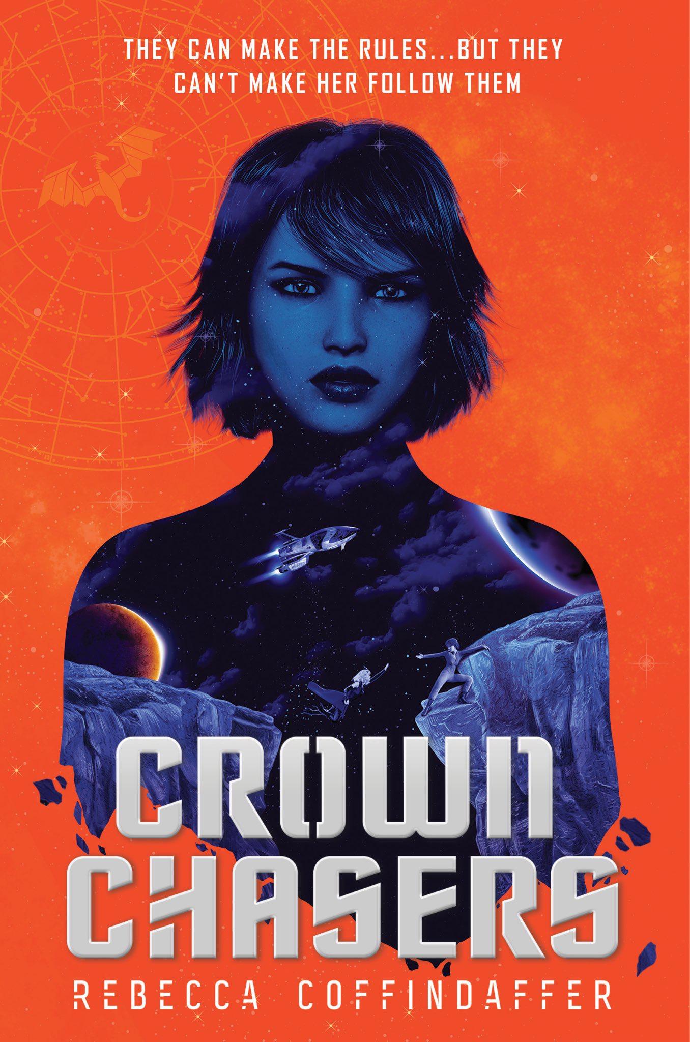 Chaotic good pansexual protagonist. Space opera that