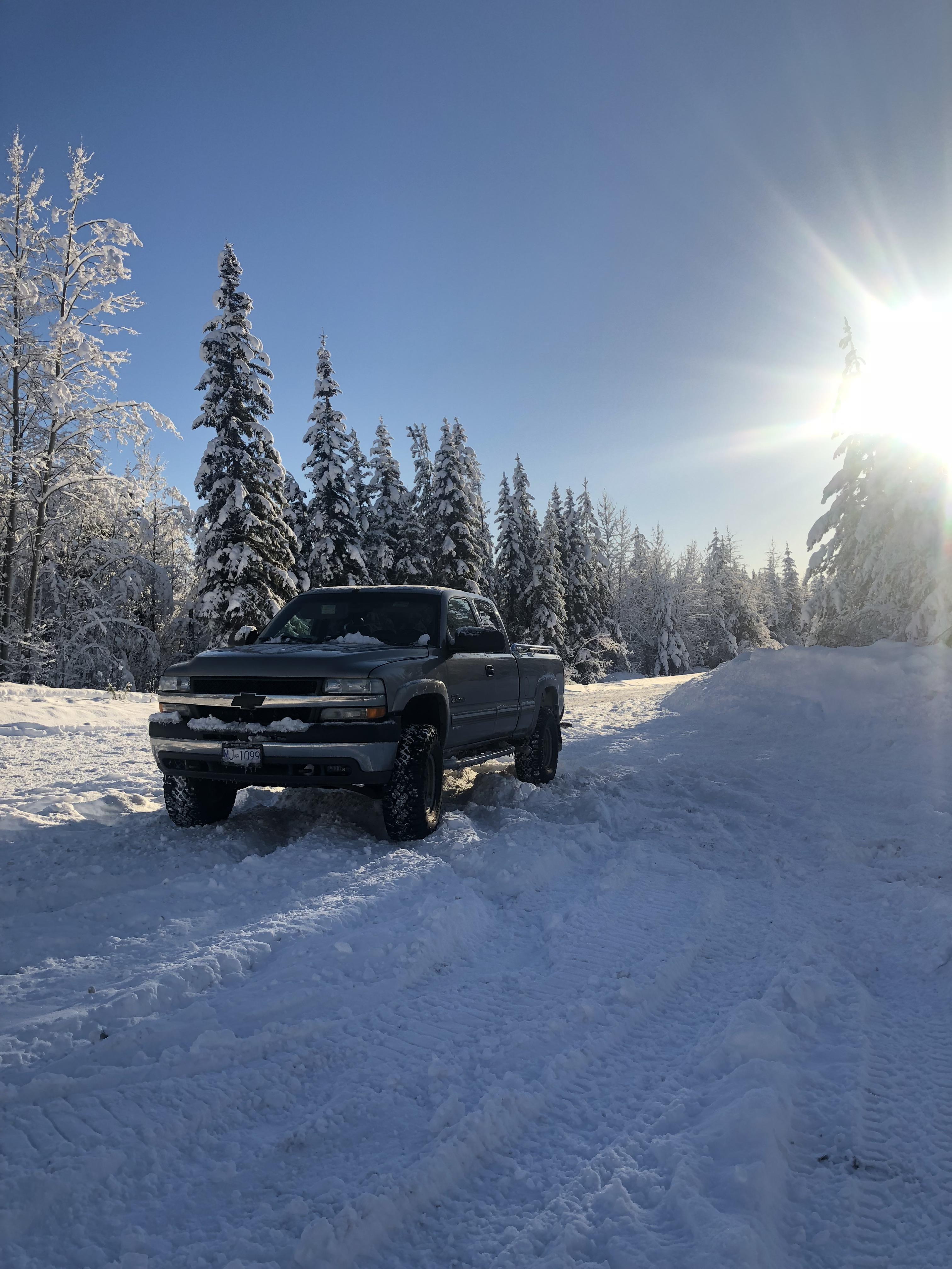 Just another old duramax in the cold r/Trucks