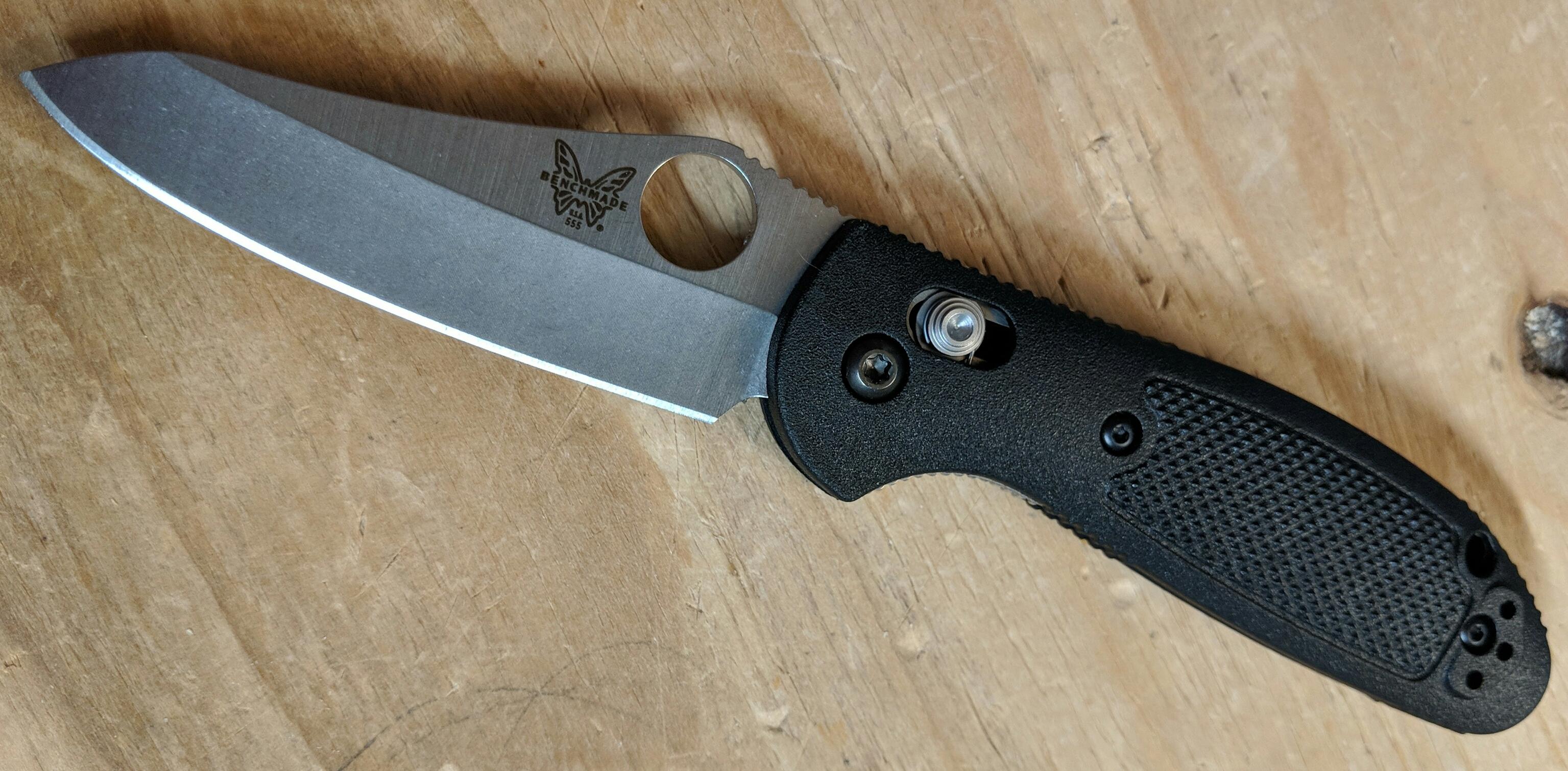 NKD Benchmade Mini Griptillian Sheepsfoot