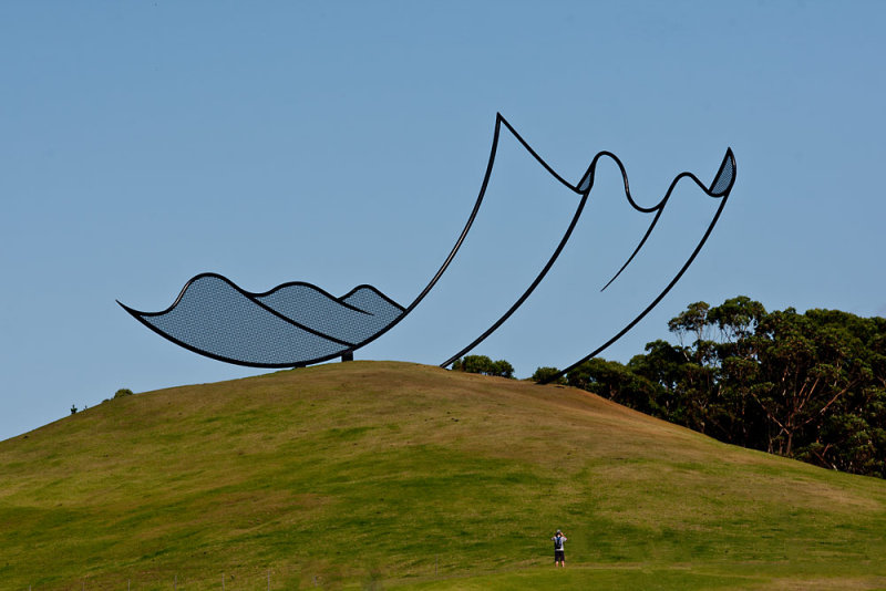 Sculpture from Gibbs Farm in New Zealand looks animated r/pics